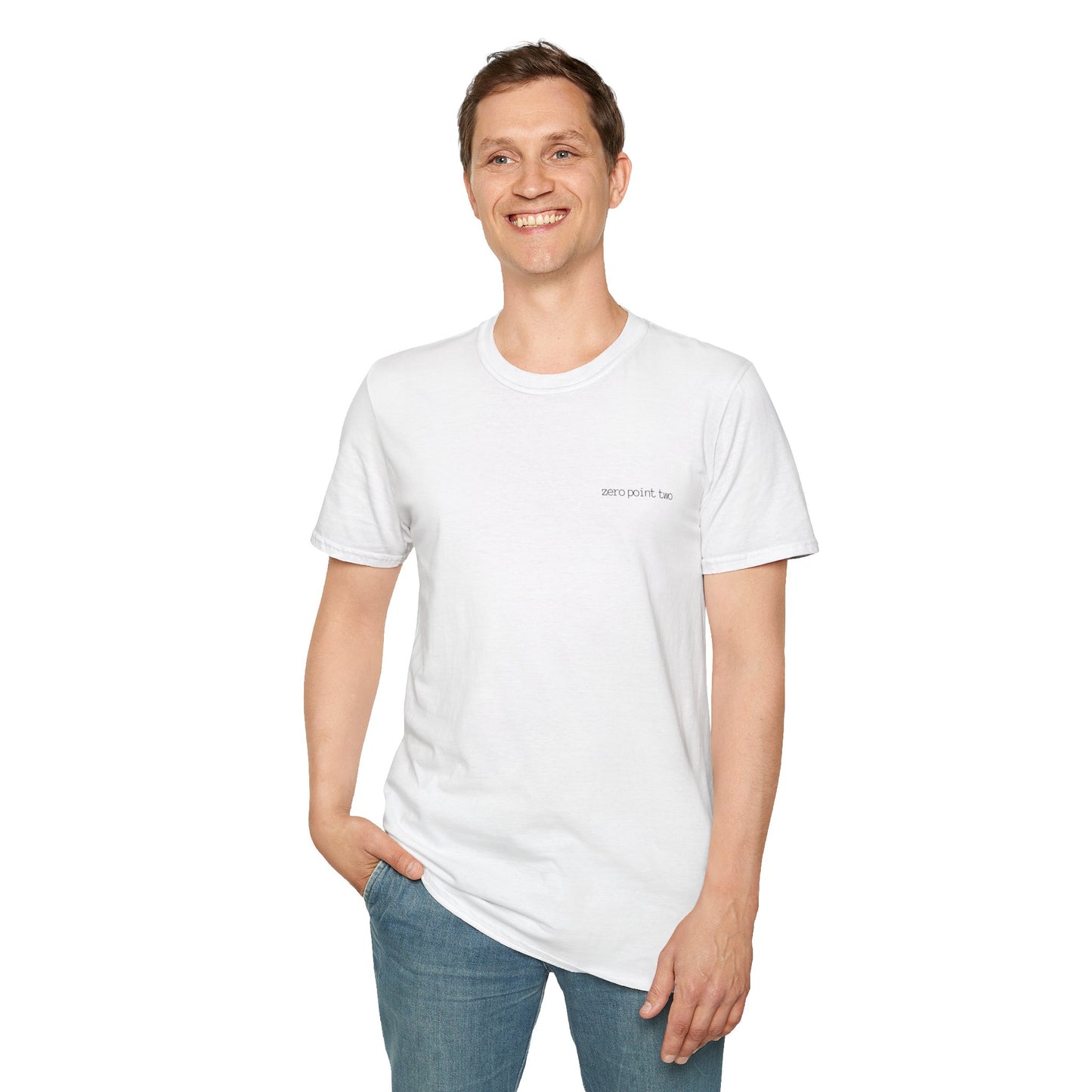 Zero Point Two T Shirt 0.2 Jewish Identity Unisex Softstyle T-Shirt