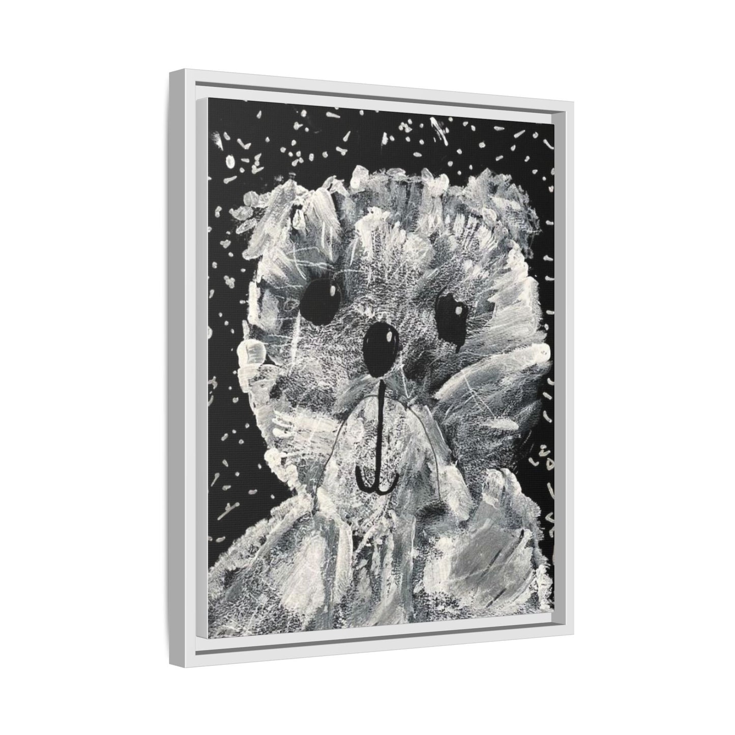 Theodore Roosevelt, Teddy Bear Matte Canvas, Framed Art by Jackson Smith