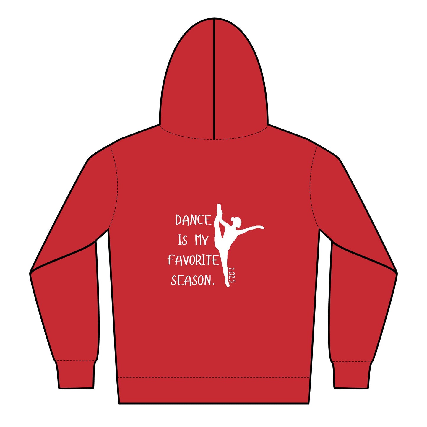 Custom Dance Camden Youth Zipped Hoodie