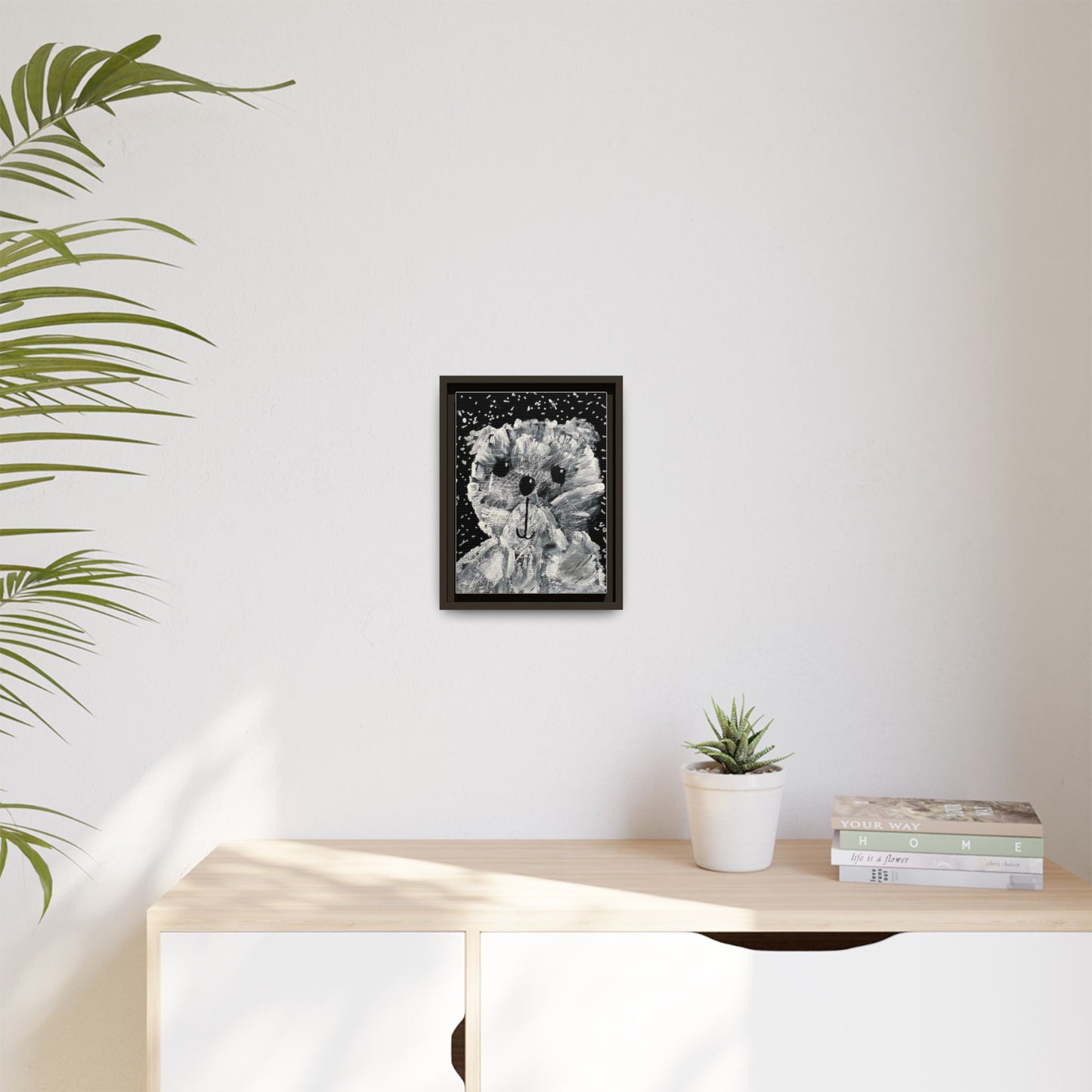 Theodore Roosevelt, Teddy Bear Matte Canvas, Framed Art by Jackson Smith