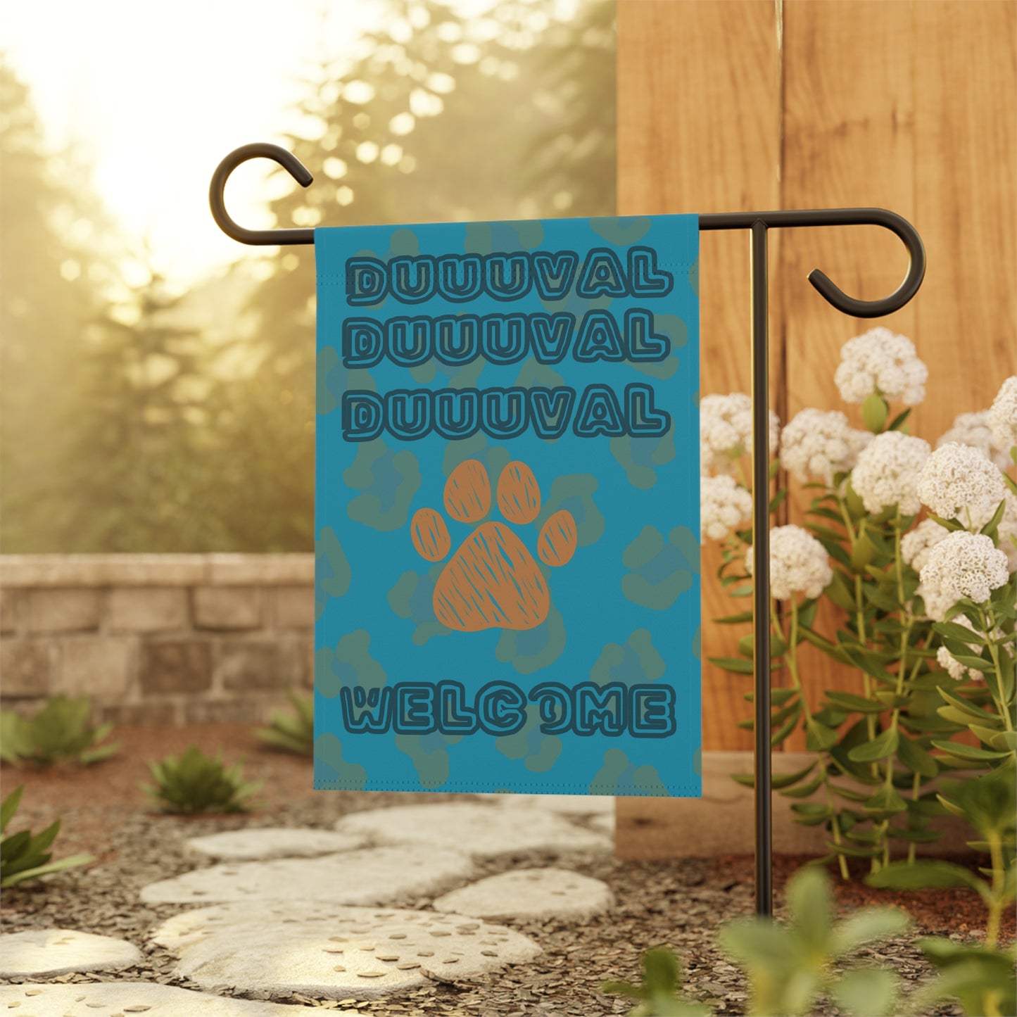 Duuuval Welcome Garden Flag