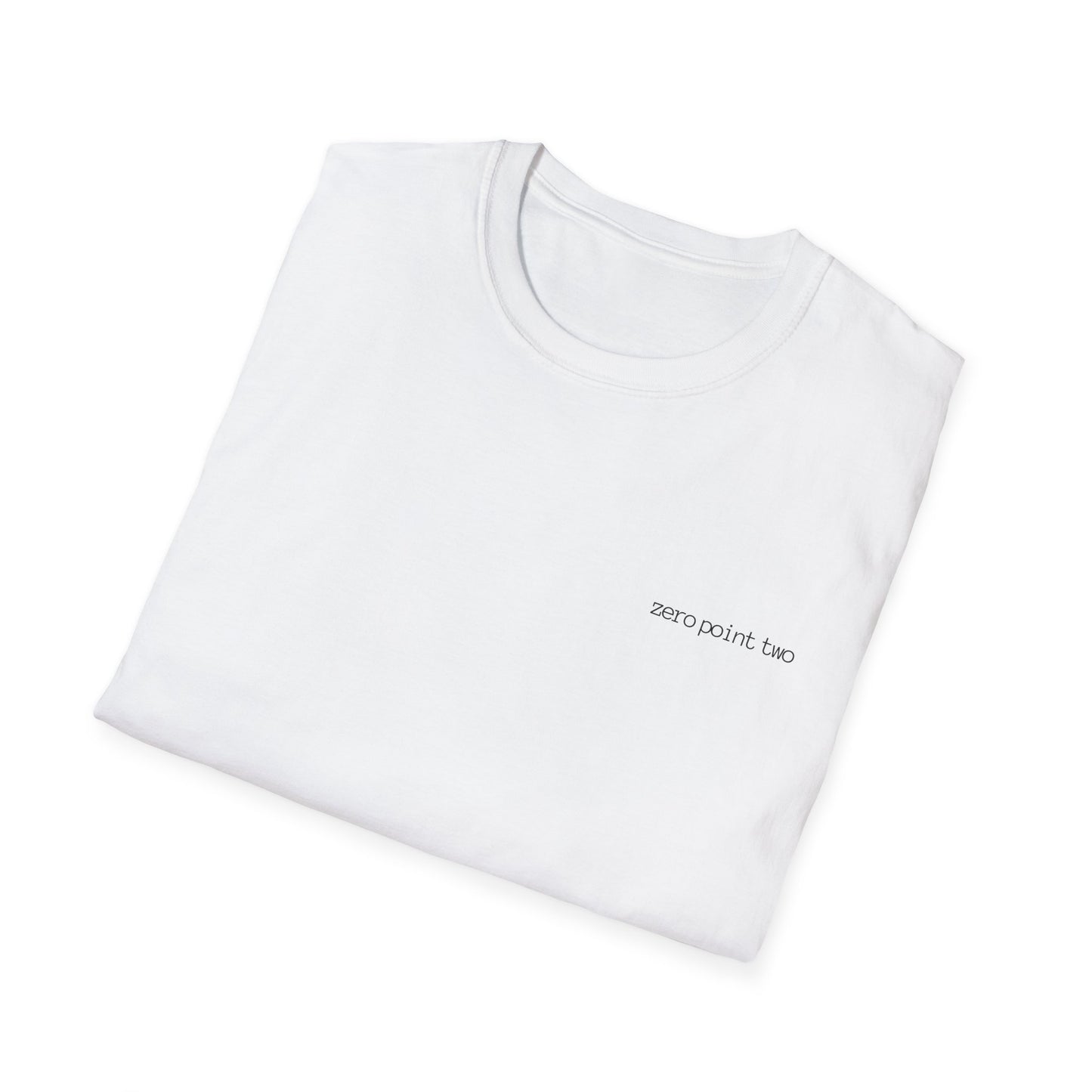 Zero Point Two T Shirt 0.2 Jewish Identity Unisex Softstyle T-Shirt