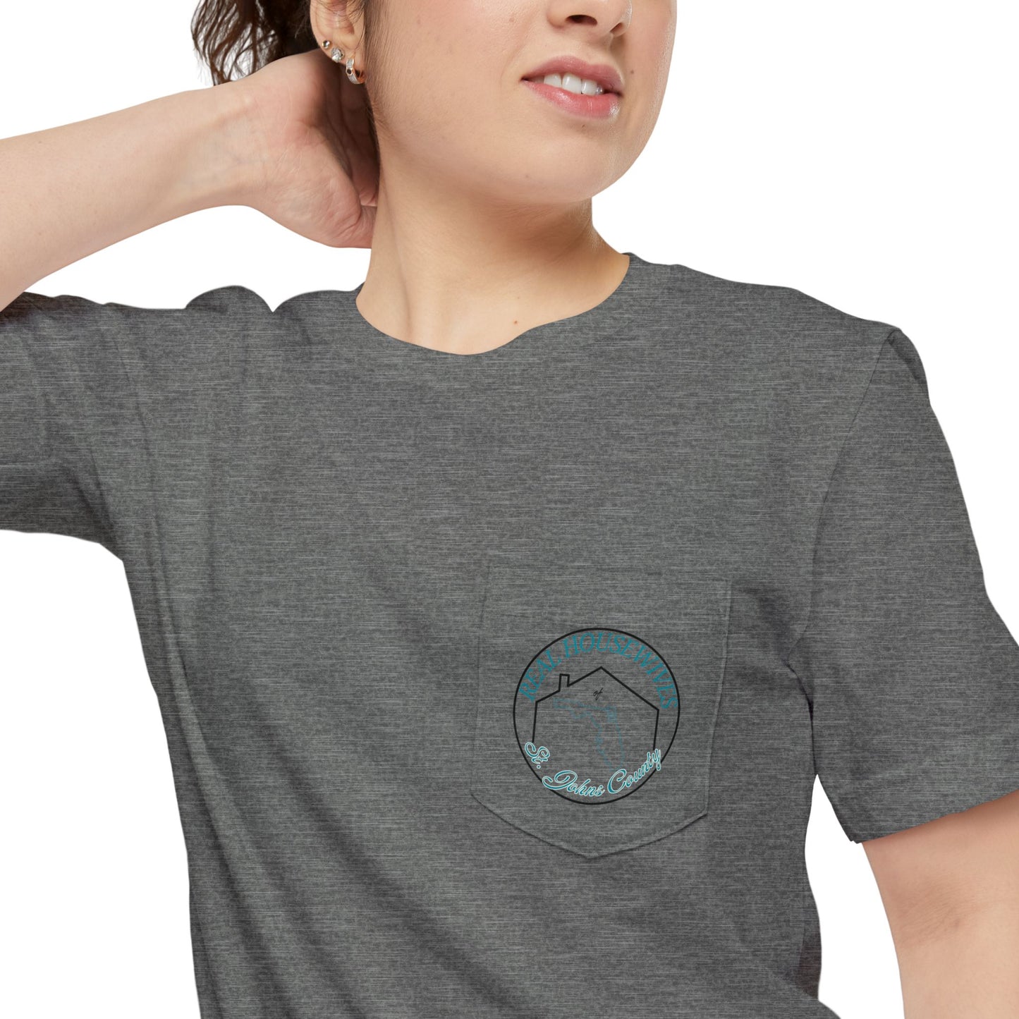 Real Housewives of St Johns County Pocket T-shirt