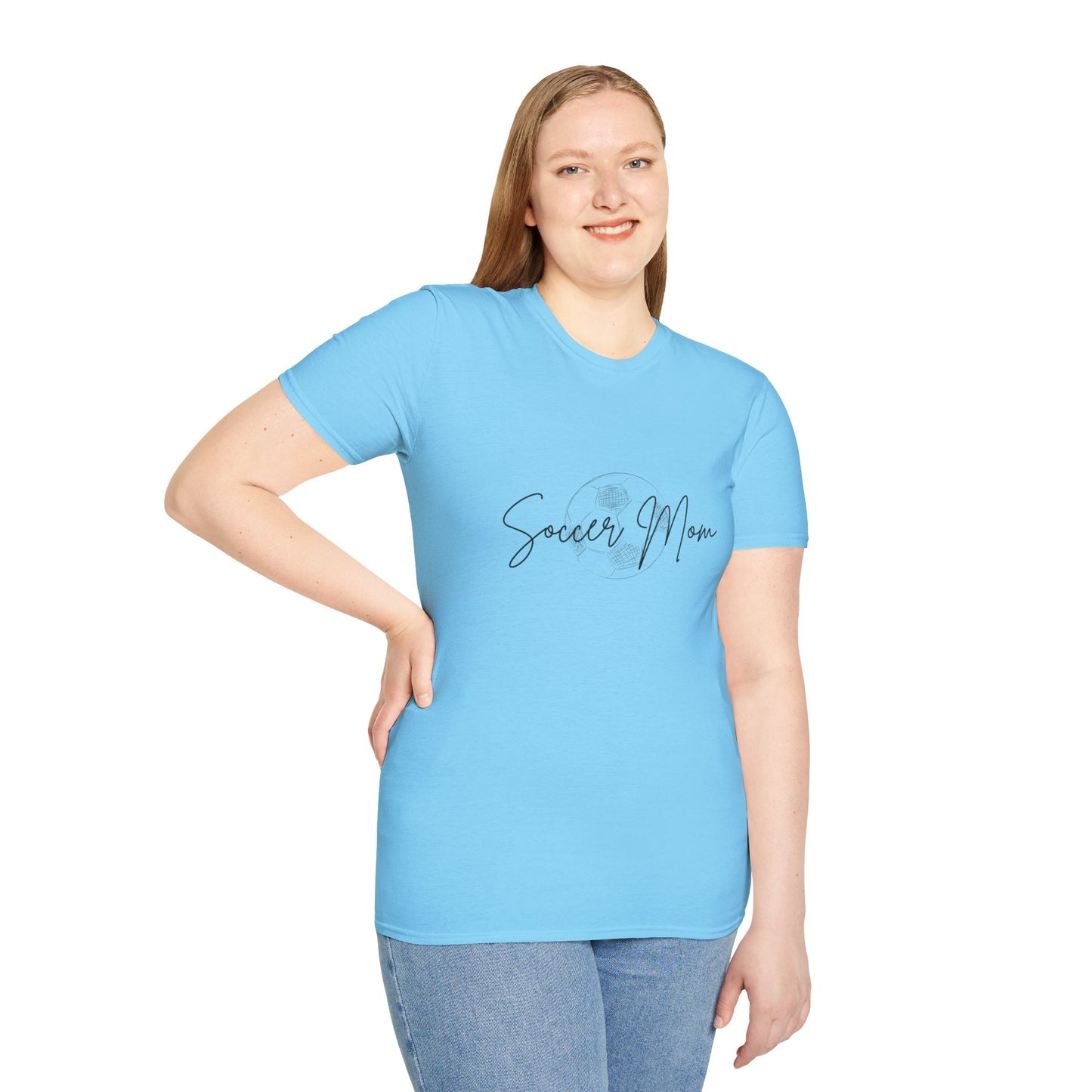 VintageLook Softstyle Soccer Mom T-Shirt