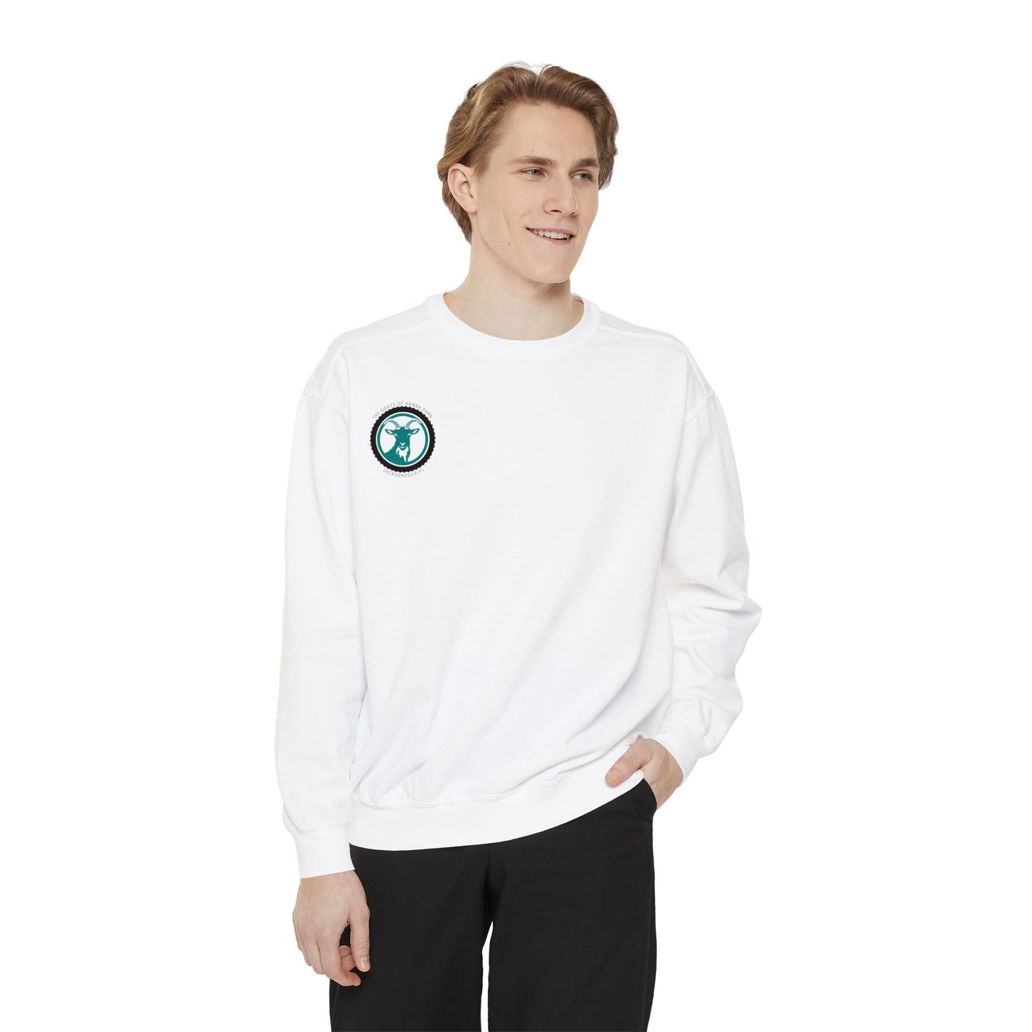 Goats of Hanna Unisex Garment-Dyed Sweatshirt