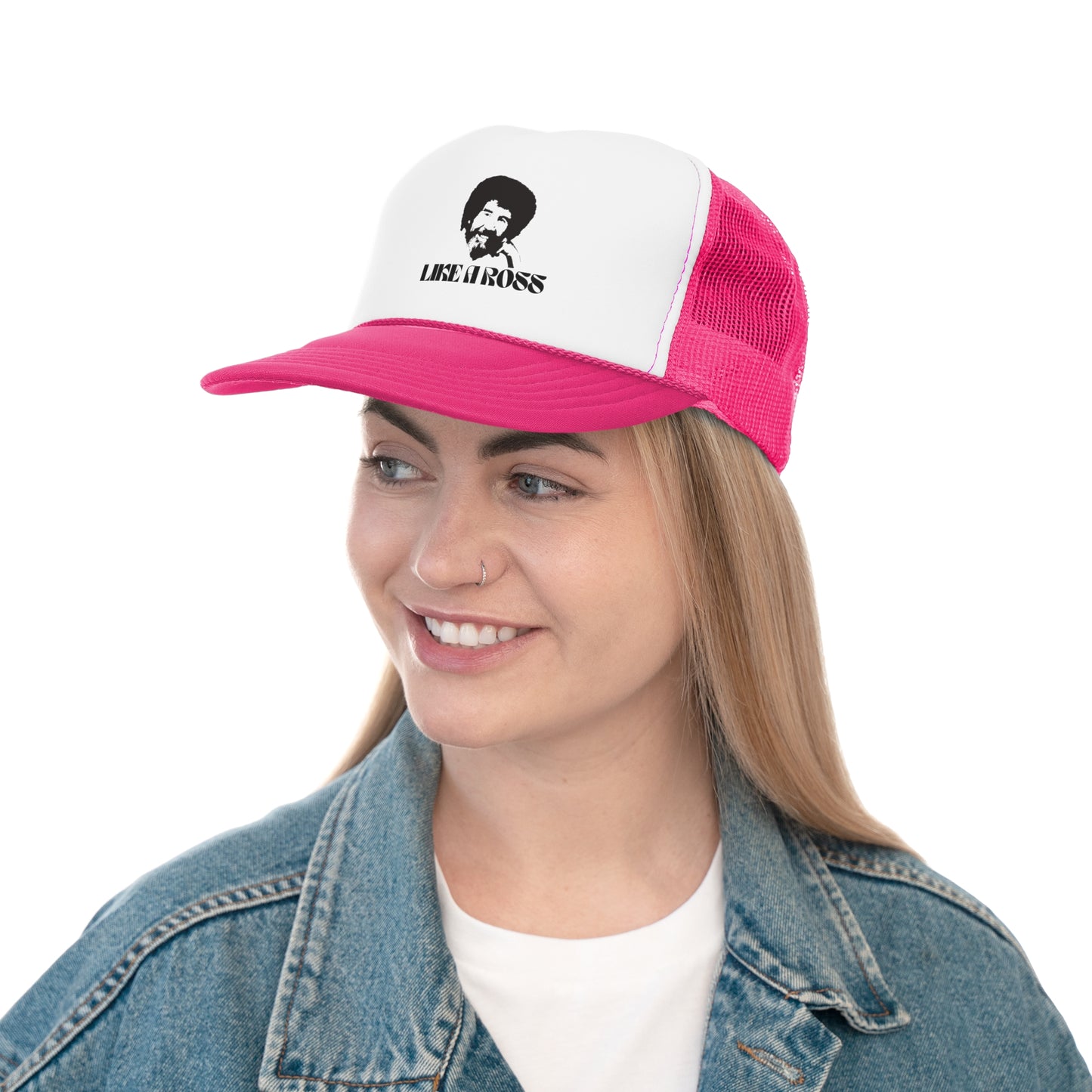 Like a Ross Trucker Cap - Happy Little Trees Ross Hat