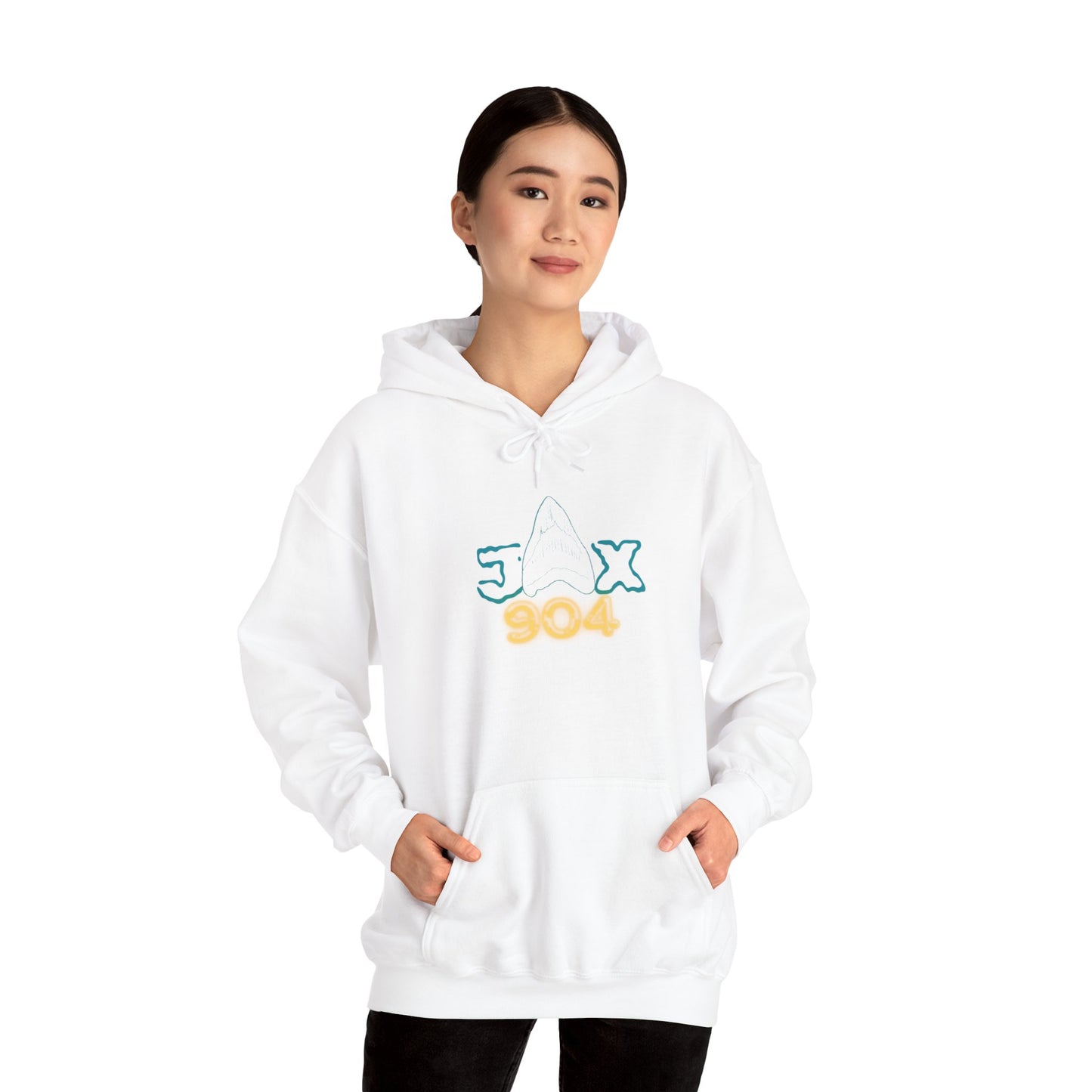 Shark Tooth Hunter 904 Unisex Heavy Blend™ Hooded Sweatshirt