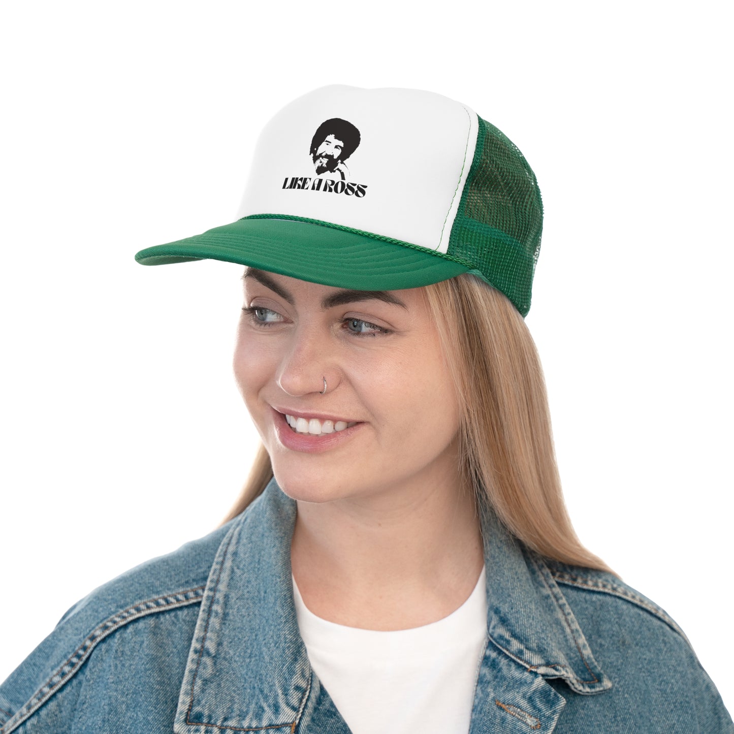 Like a Ross Trucker Cap - Happy Little Trees Ross Hat