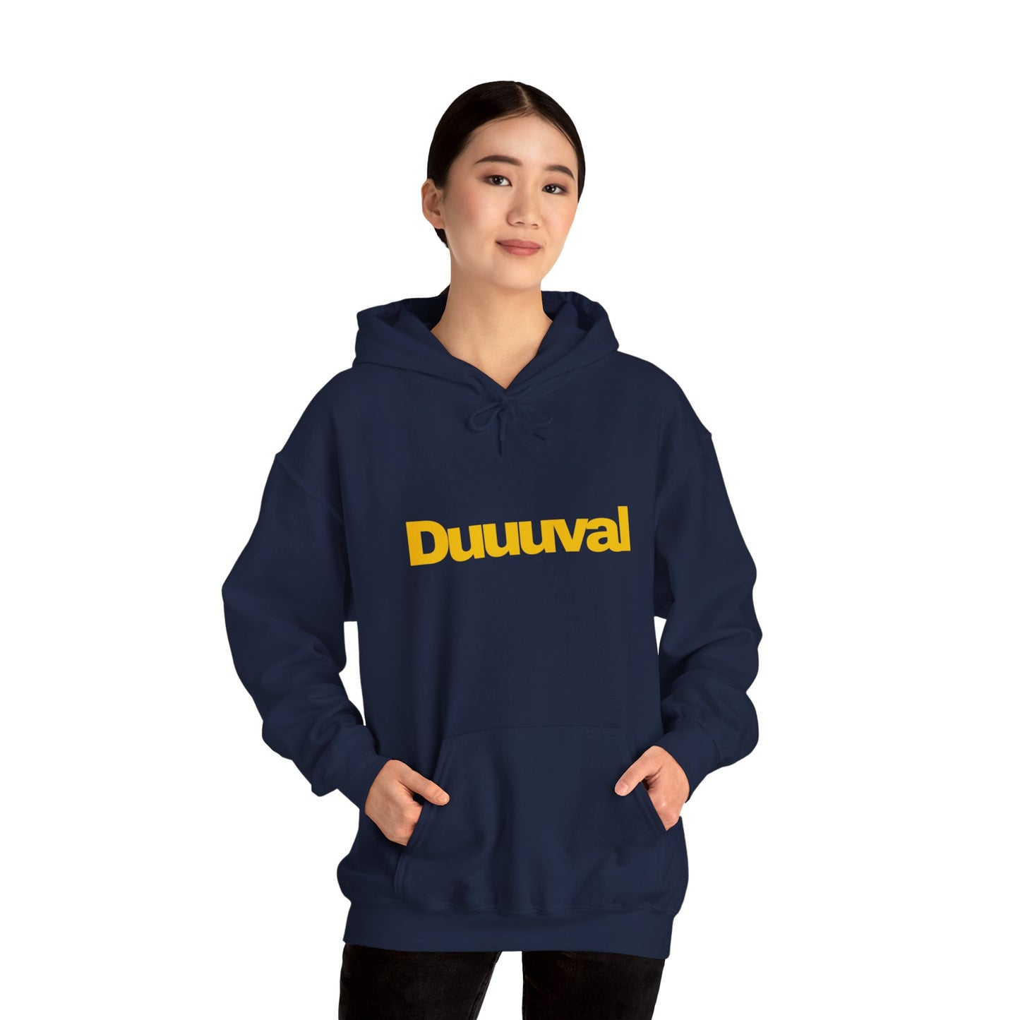 Duuuval Hooded Sweatshirt Sho Your Duval Pride in the Duval Hoodie