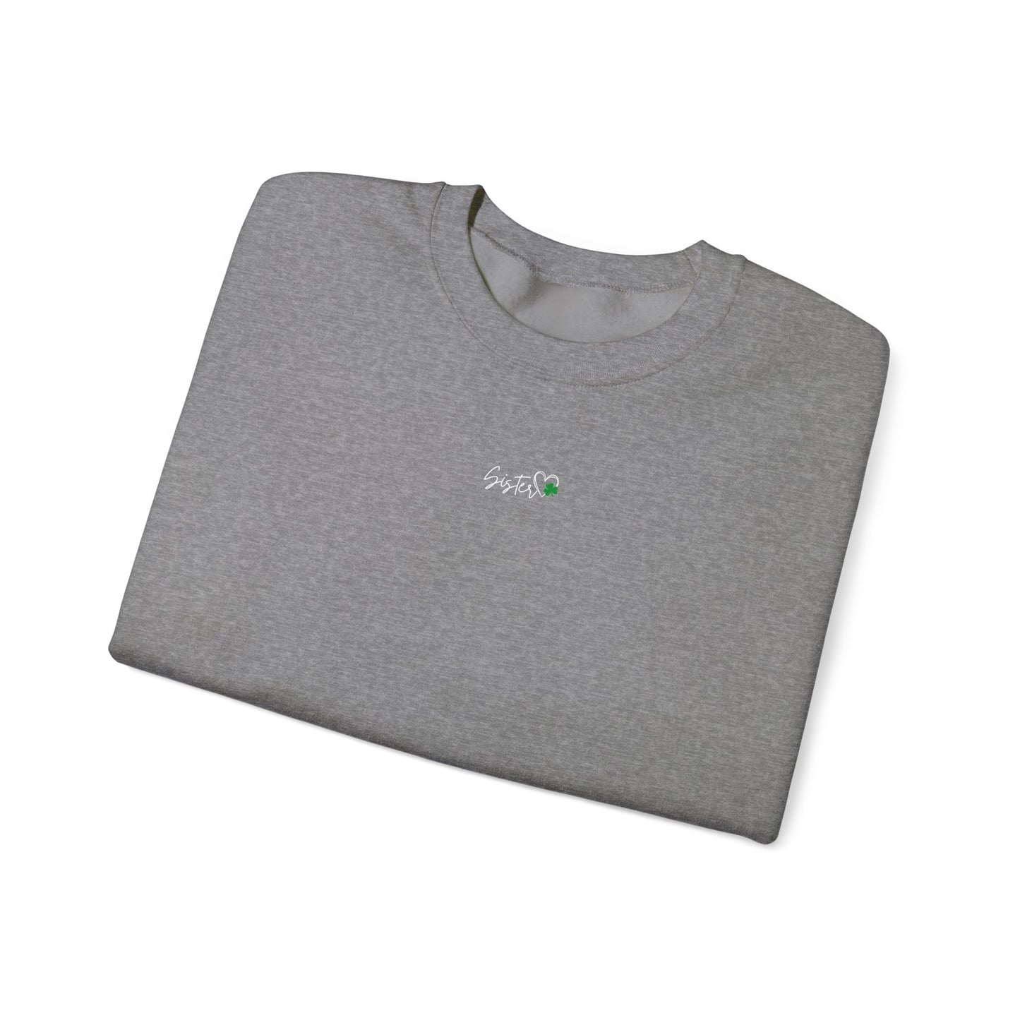 Custom Irish Sisters Sweatshirt Celebrate Sisterhood with a Touch of Irish Charm