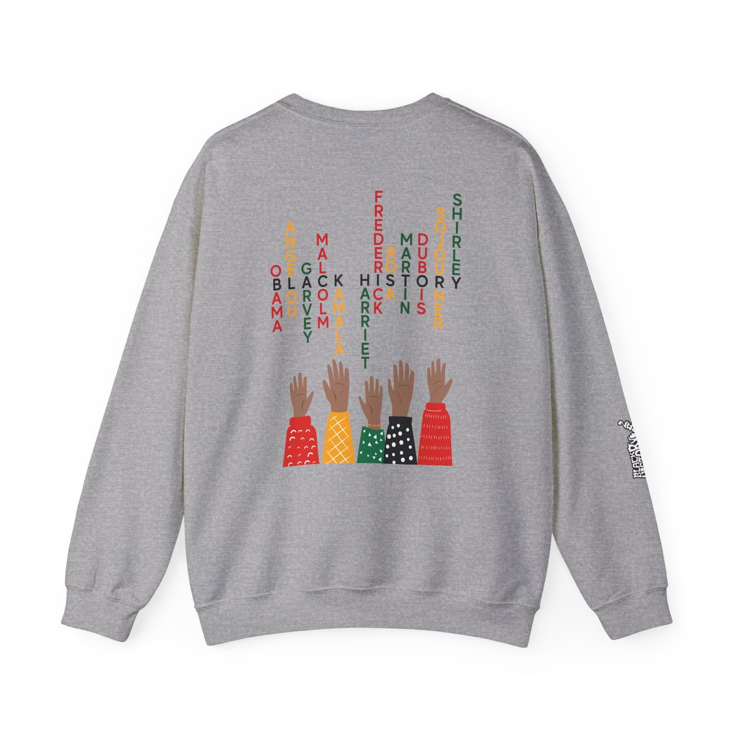 Black History Leaders Sweatshirt Black History Sweatshirt Black Leaders Custom Design Sweatshirt