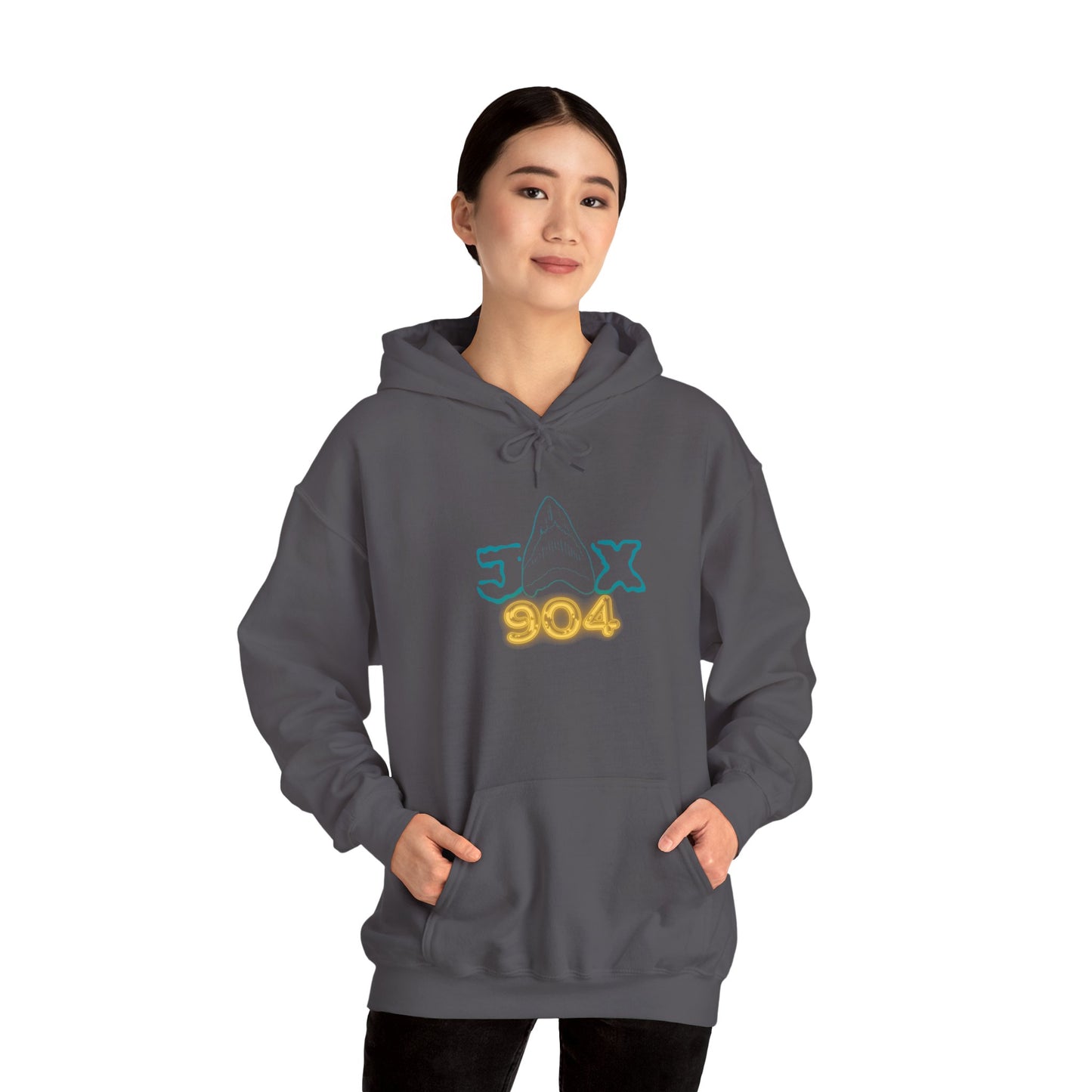Shark Tooth Hunter 904 Unisex Heavy Blend™ Hooded Sweatshirt