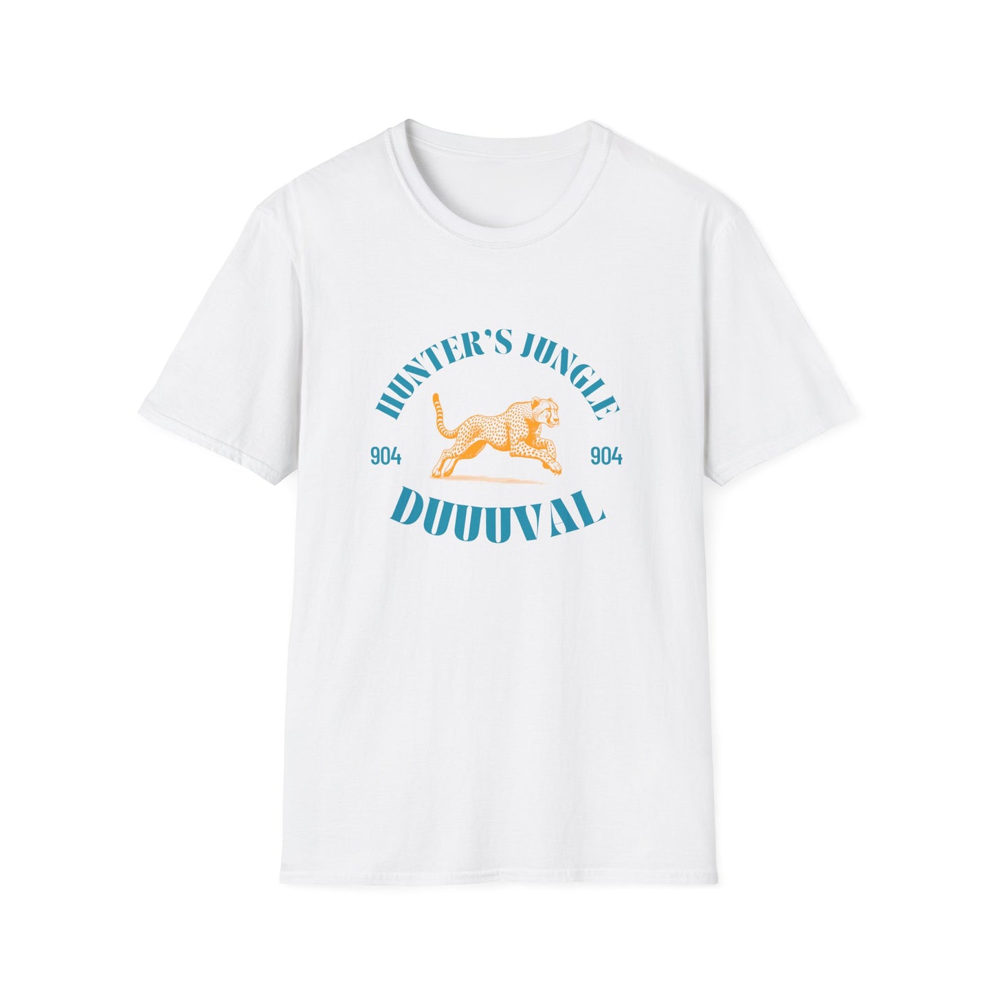 Hunter's Jungle Soft T-Shirt - Duuuval Graphic Tee Vintage Travis Hunter T Shirt Jaguars Fans