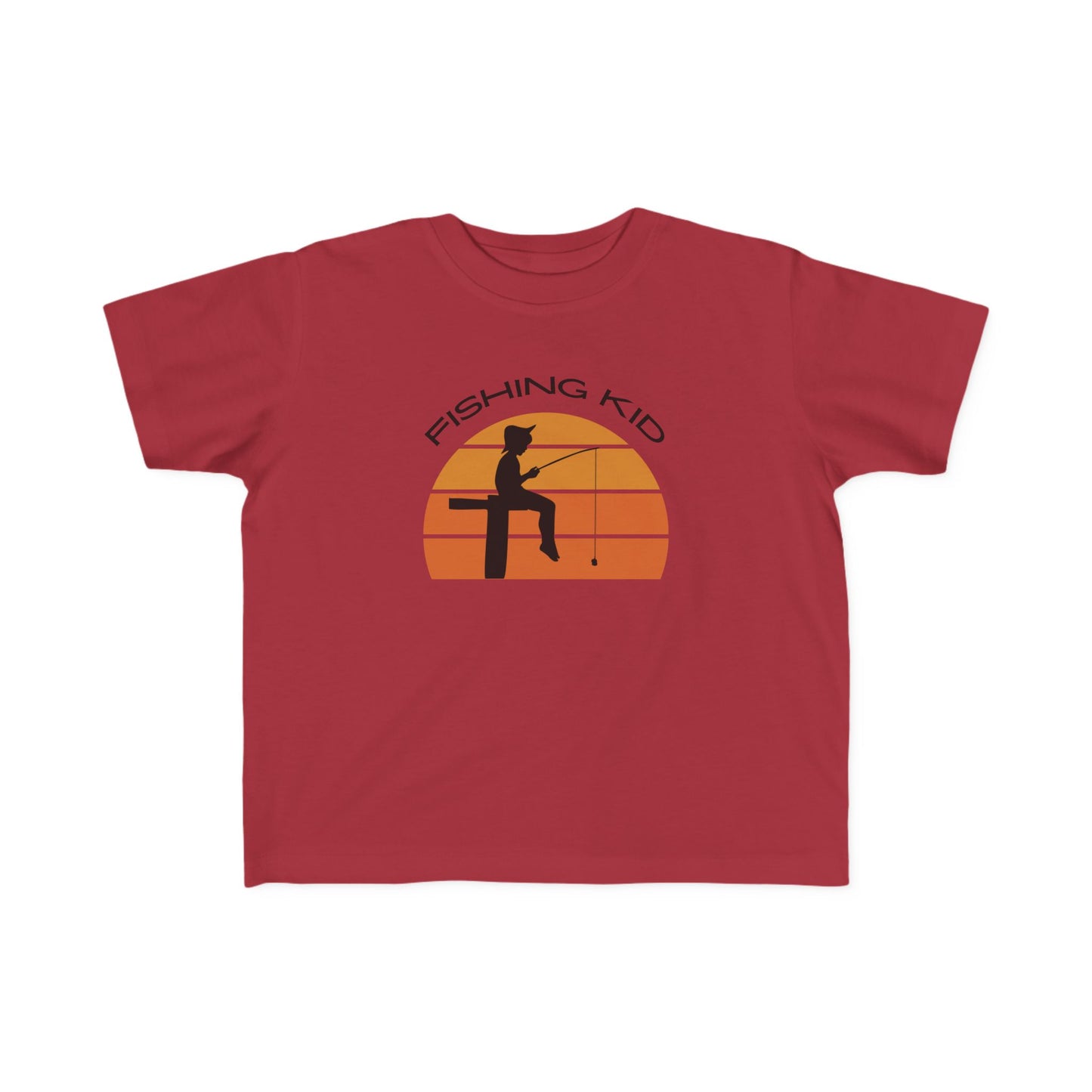 Fishing Toddler's Fine Jersey Tee