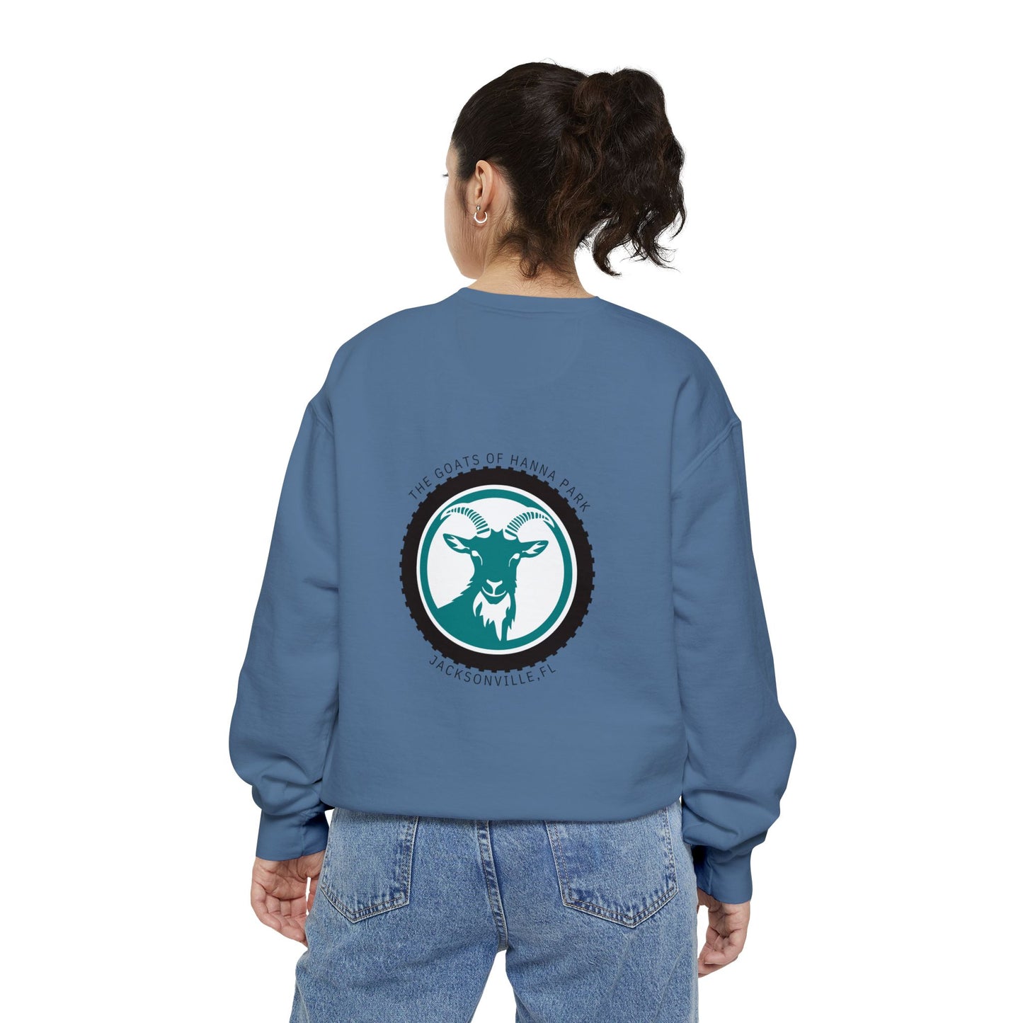 Goats of Hanna Unisex Garment-Dyed Sweatshirt
