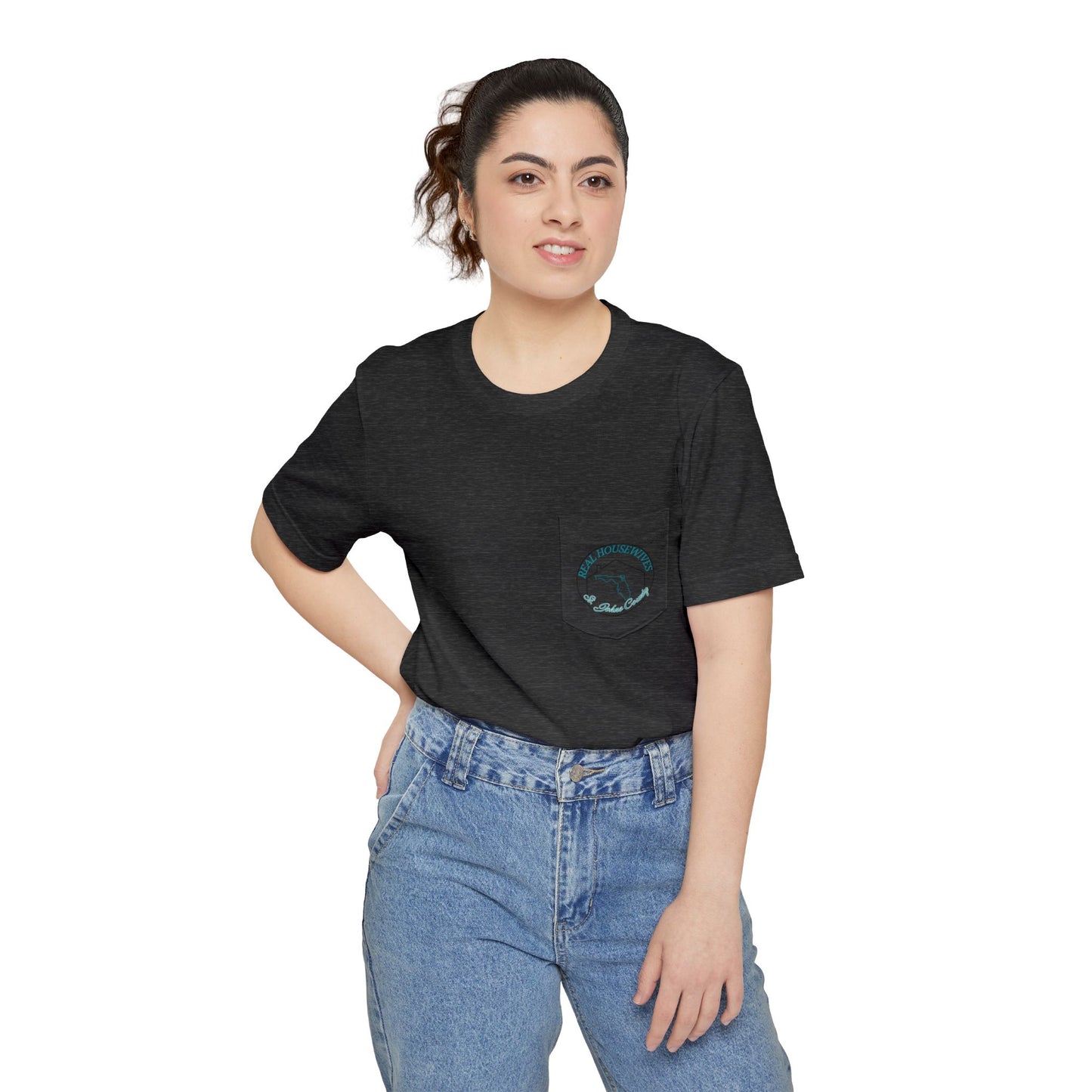 Real Housewives of St Johns County Pocket T-shirt