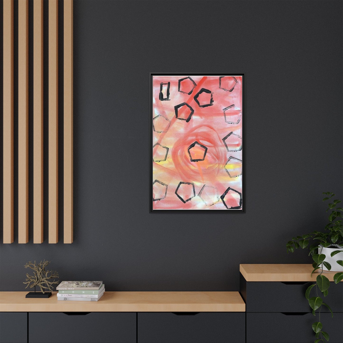 Mark Rothko Color Fields Matte Canvas, Framed Art by Jackson Smith