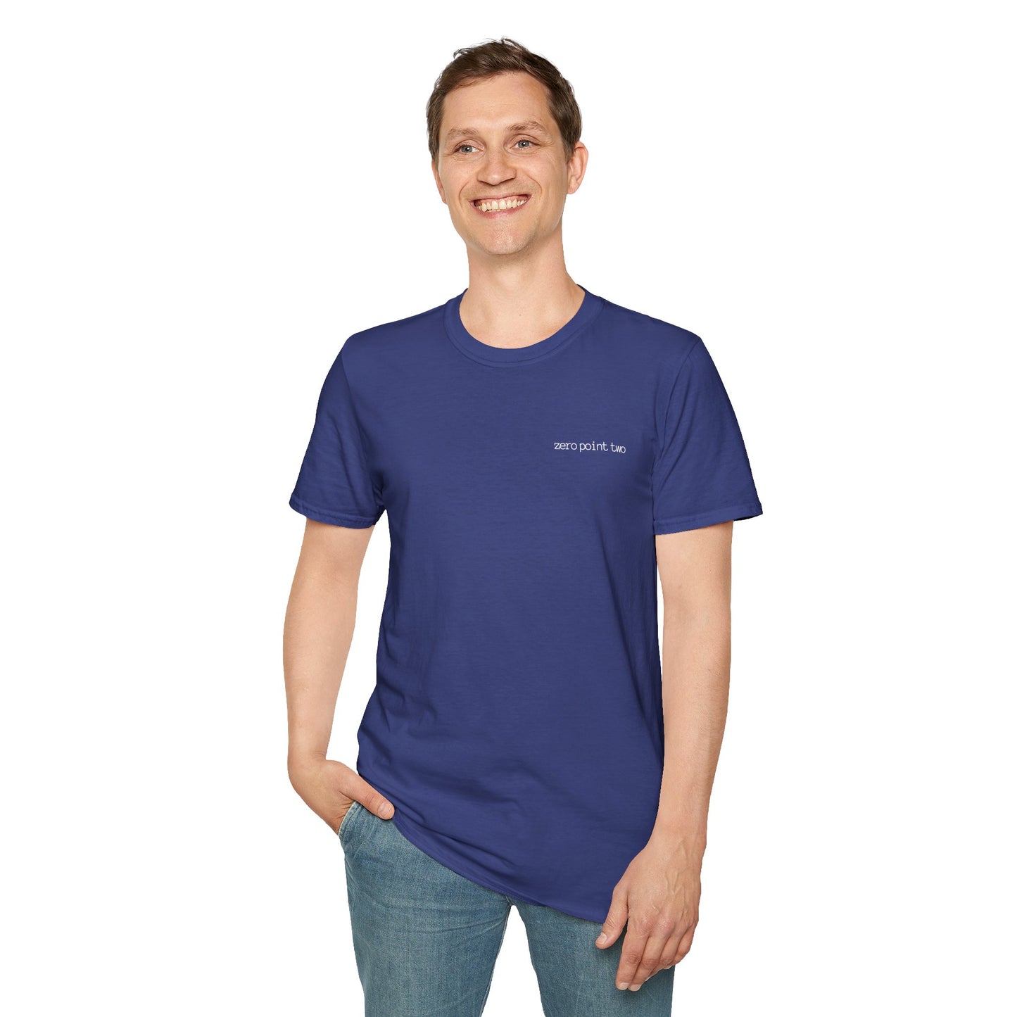 Zero Point Two T Shirt Jewish Identity 0.2 Unisex Softstyle T-Shirt