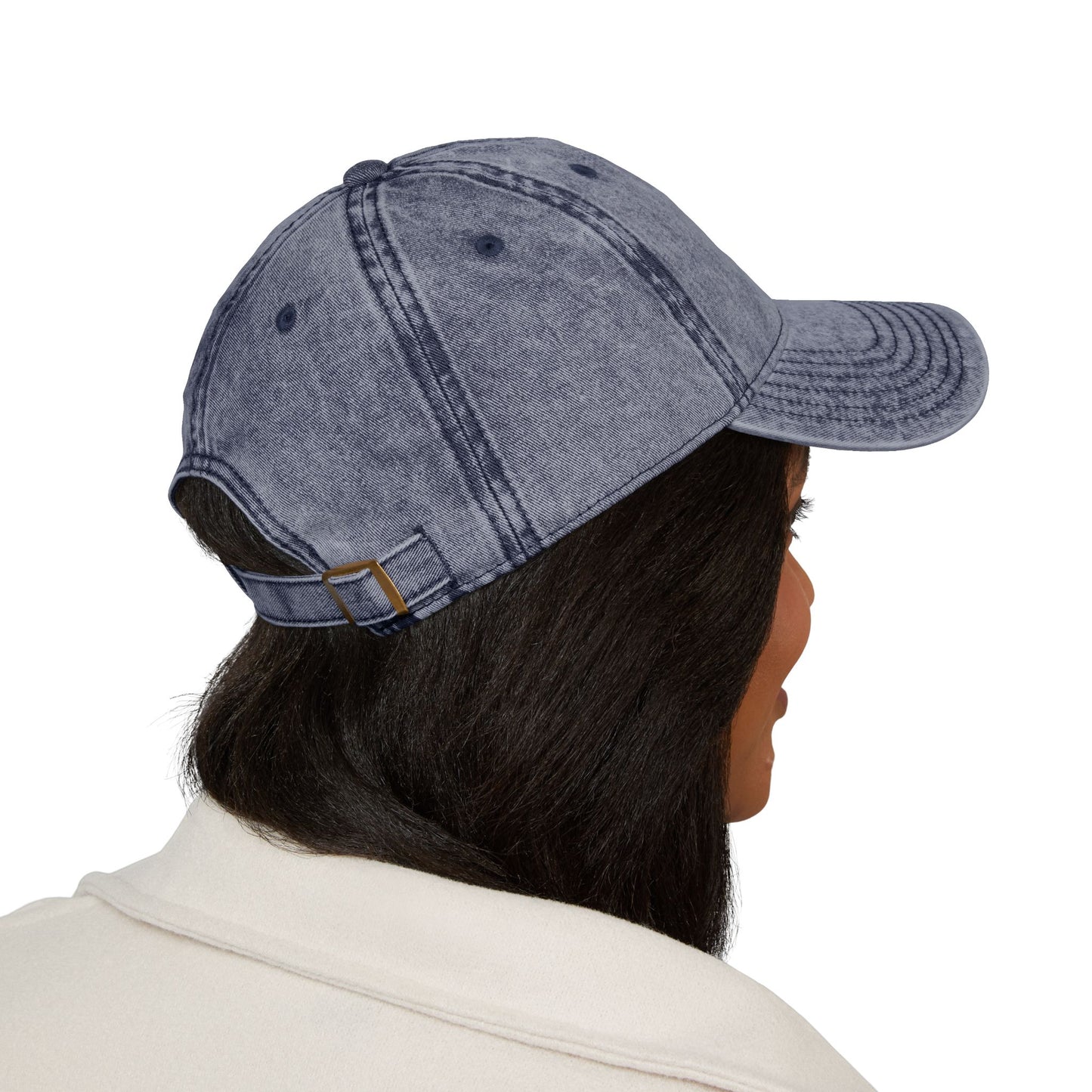 Zero Point Two Vintage Embroidered Cap Jewish Identity Hat