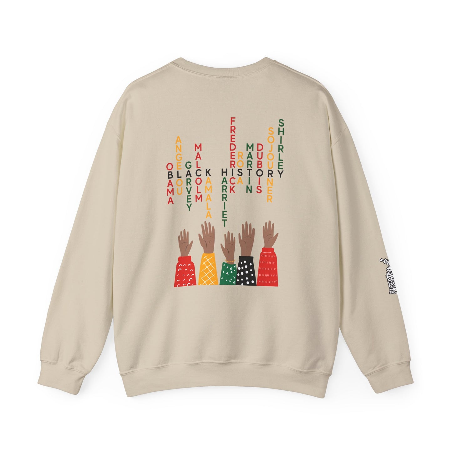 Black History Leaders Sweatshirt Black History Sweatshirt Black Leaders Custom Design Sweatshirt