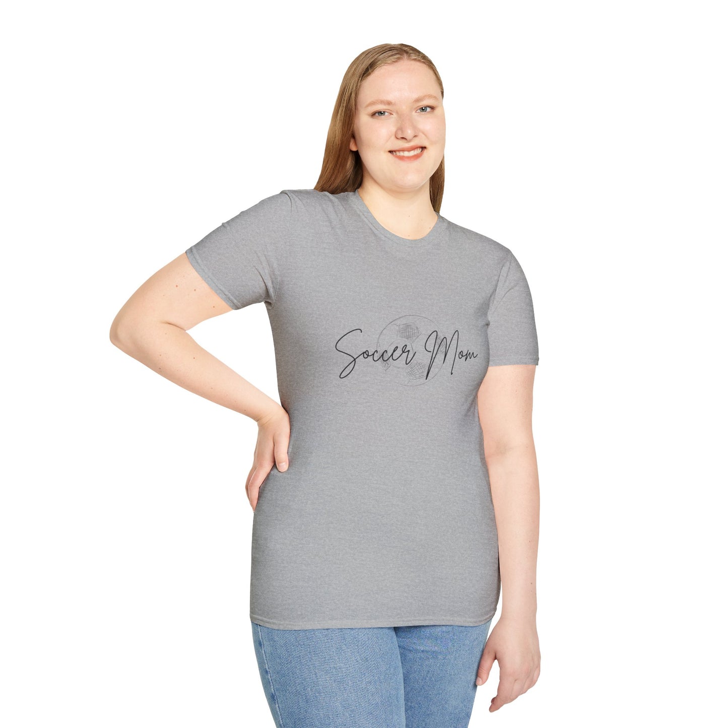 VintageLook Softstyle Soccer Mom T-Shirt