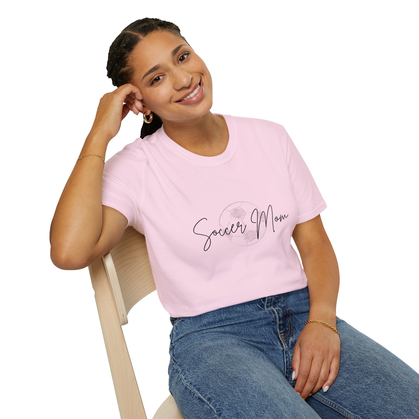 VintageLook Softstyle Soccer Mom T-Shirt