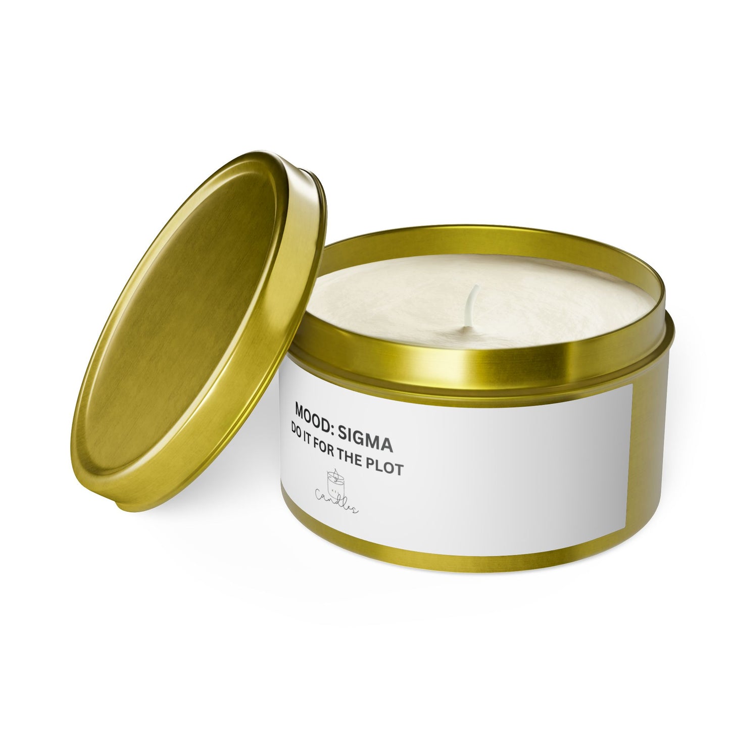 SIGMA "Do it for the plot!" Tin Candles