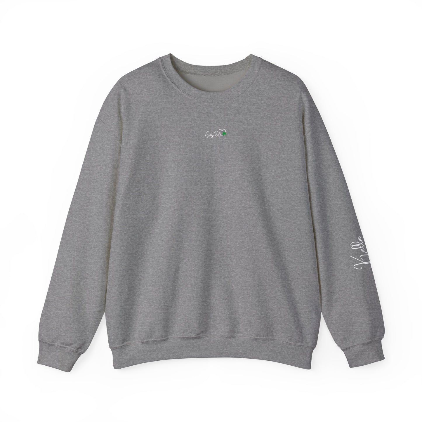 Custom Irish Sisters Sweatshirt Celebrate Sisterhood with a Touch of Irish Charm