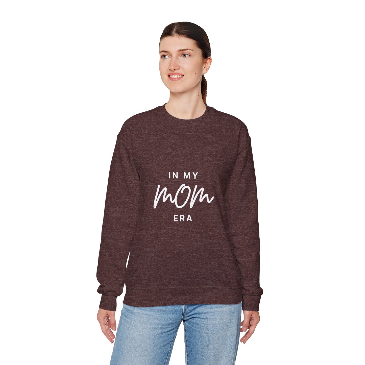 In My Mom Era Heavy Blend™ Crewneck Sweatshirt