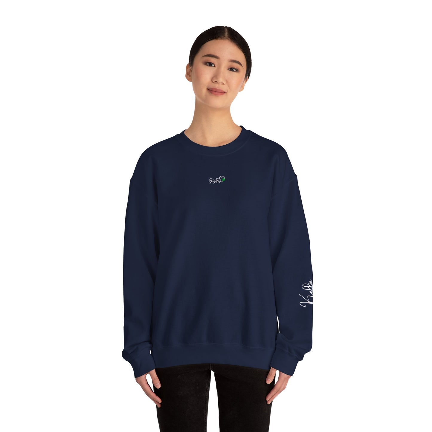Custom Irish Sisters Sweatshirt Celebrate Sisterhood with a Touch of Irish Charm