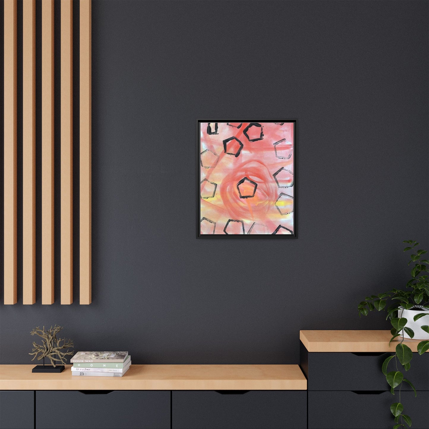 Mark Rothko Color Fields Matte Canvas, Framed Art by Jackson Smith