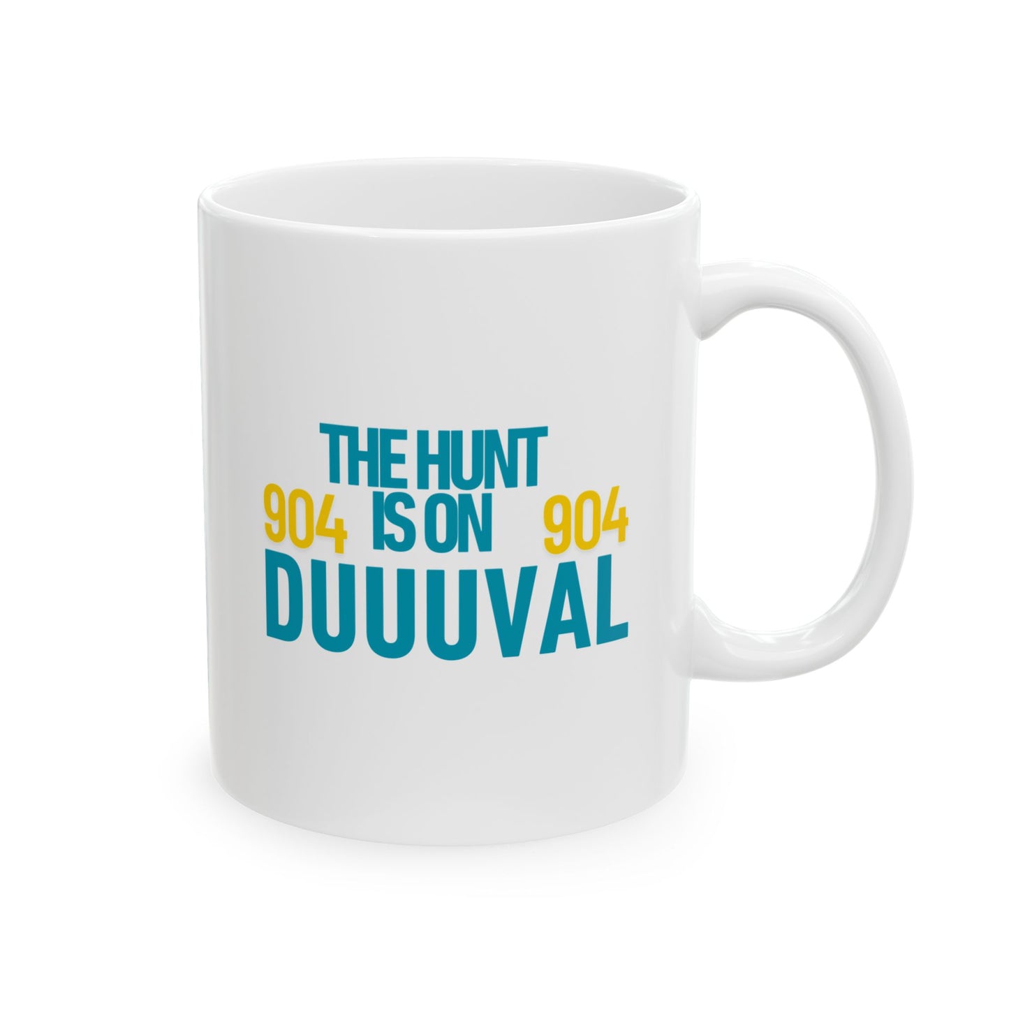 Travis Hunter Fan Jacksonville Mug Jags The Hunt is On