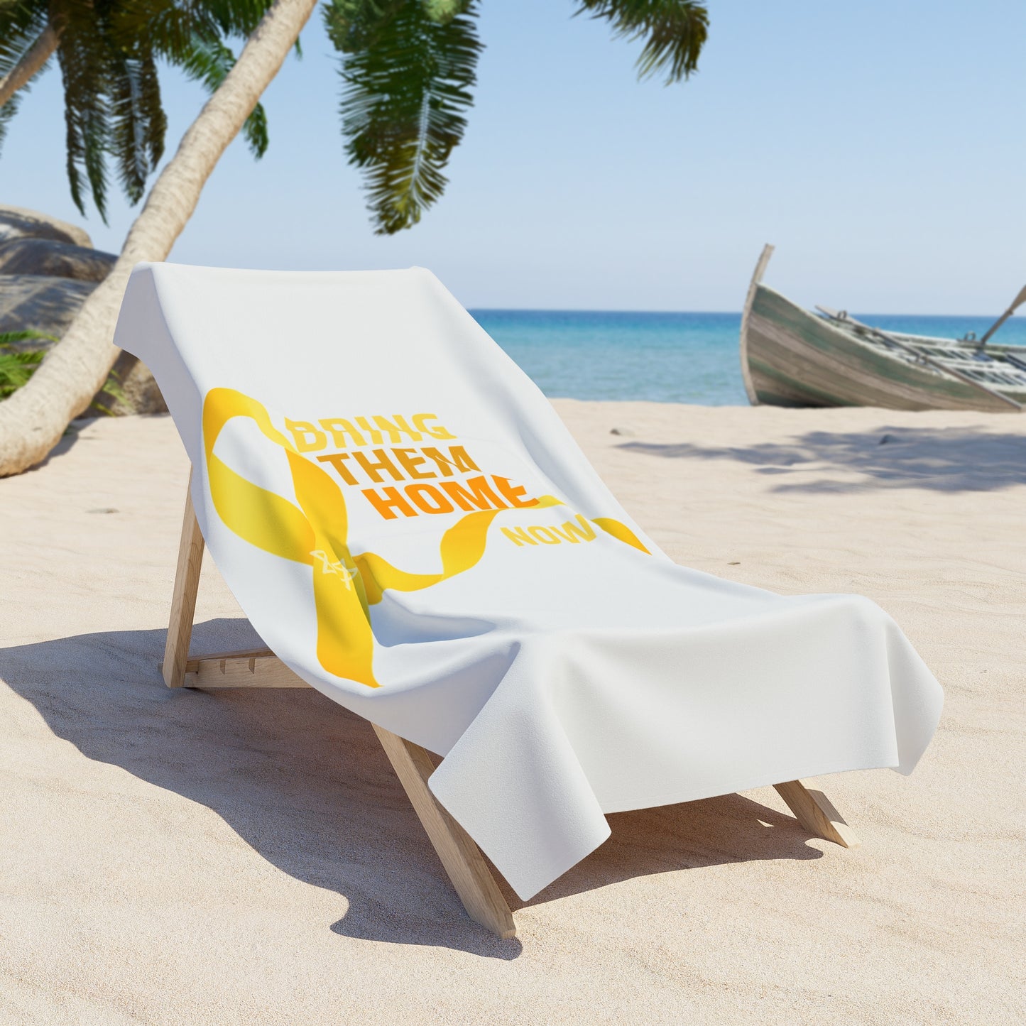 Bring Them Home Now Beach Towel