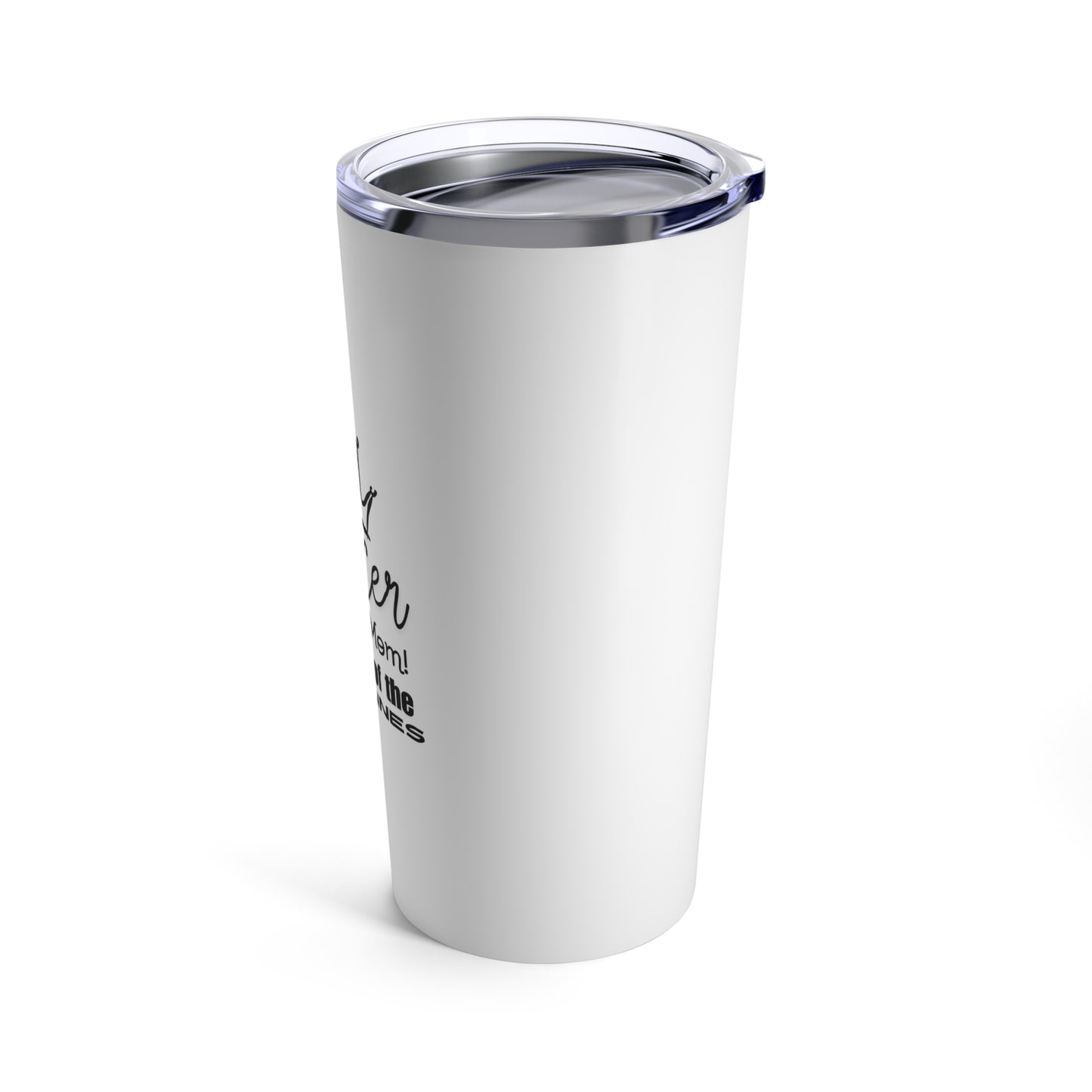 Soccer Mom Queen of the Sidelines Soccer Mom Gift Tumbler 20oz