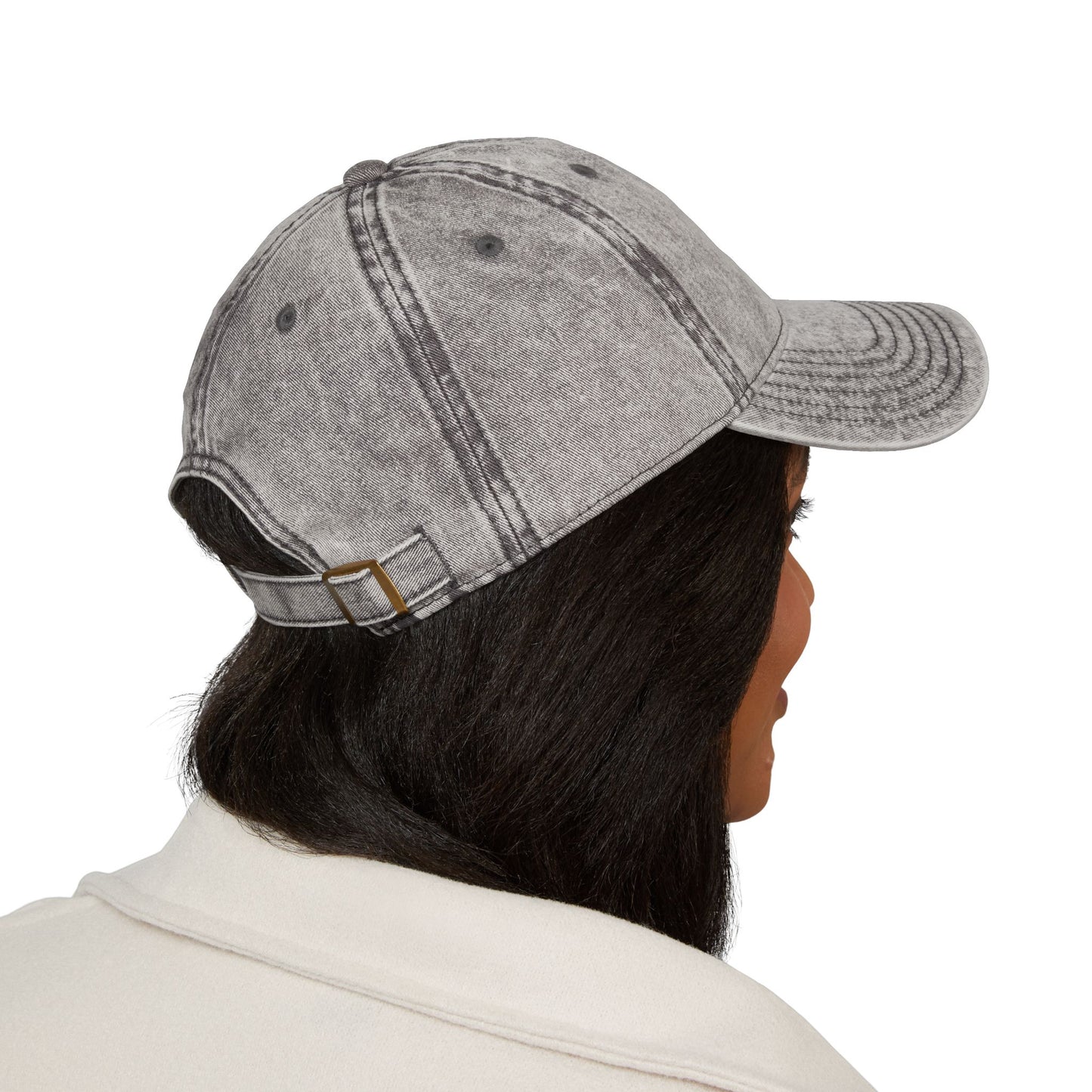 Zero Point Two Vintage Embroidered Cap Jewish Identity Hat