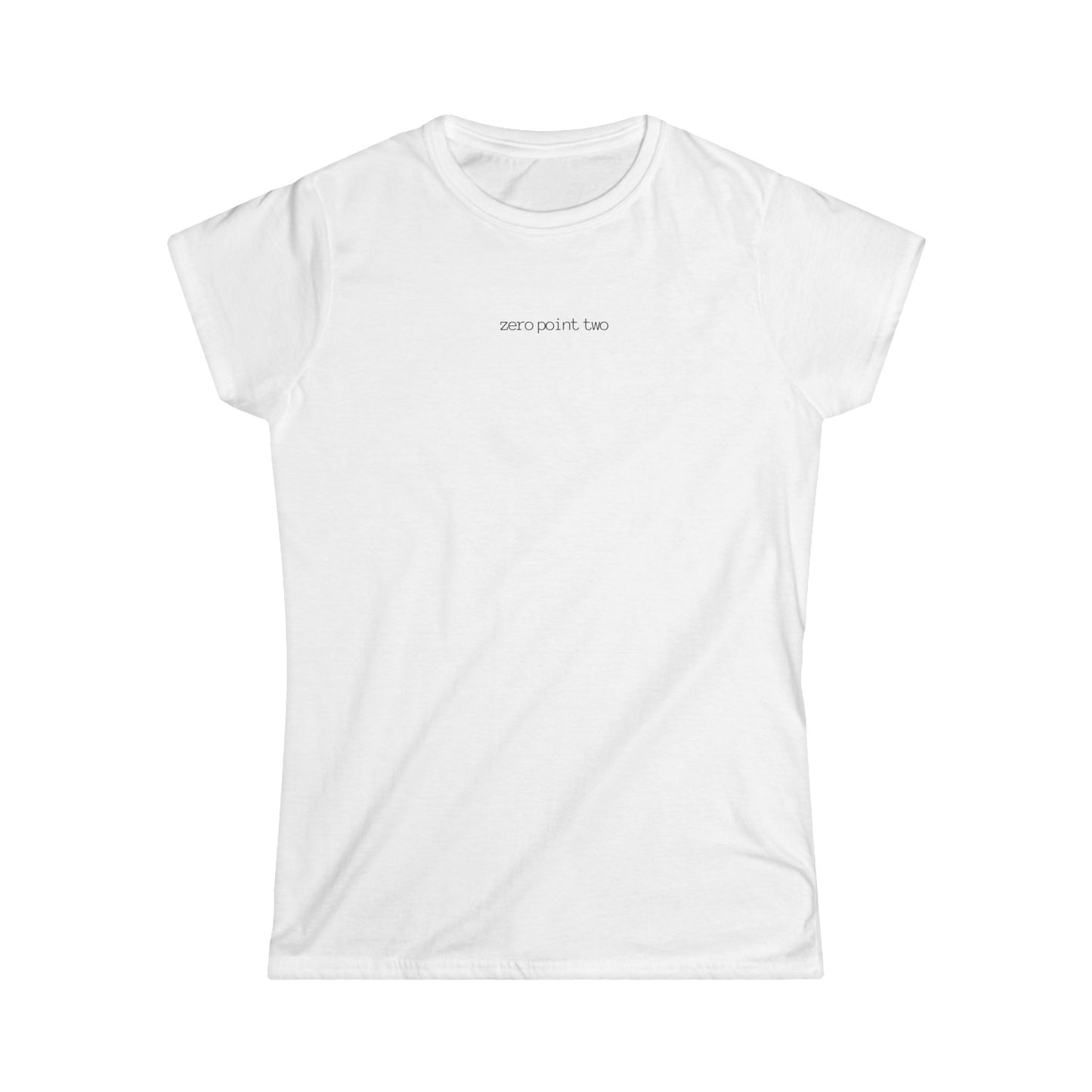 Zero Point Two T Shirt Women's 0.2 Softstyle Tee Jewish Identity T Shirt