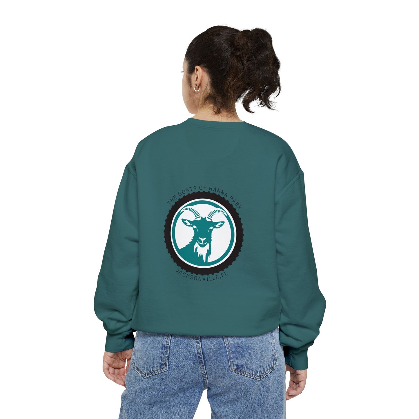 Goats of Hanna Unisex Garment-Dyed Sweatshirt
