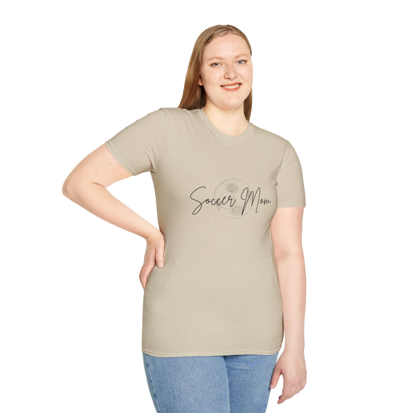 VintageLook Softstyle Soccer Mom T-Shirt