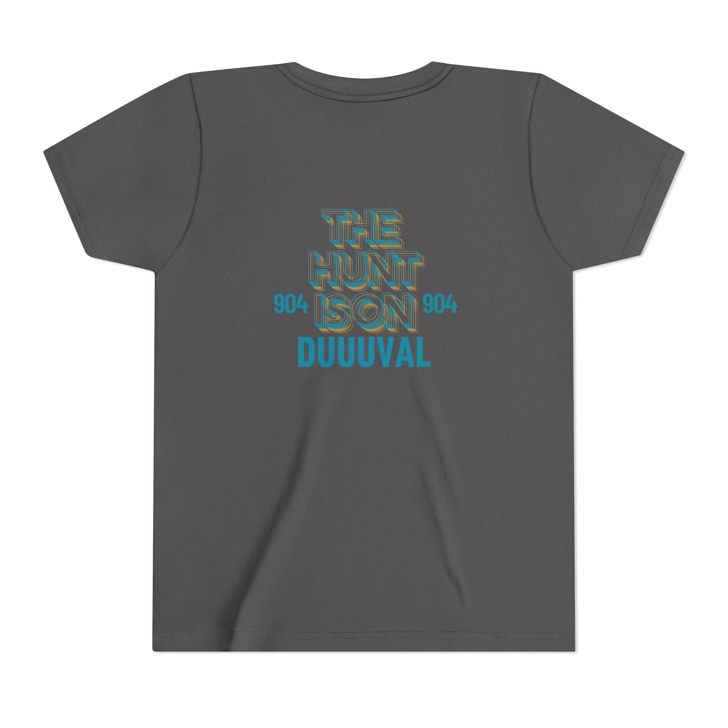 Travis Hunter Youth Short Sleeve Tee - 'The Hunt Is On' Jags Hunter Fan Wear TShirt Kids