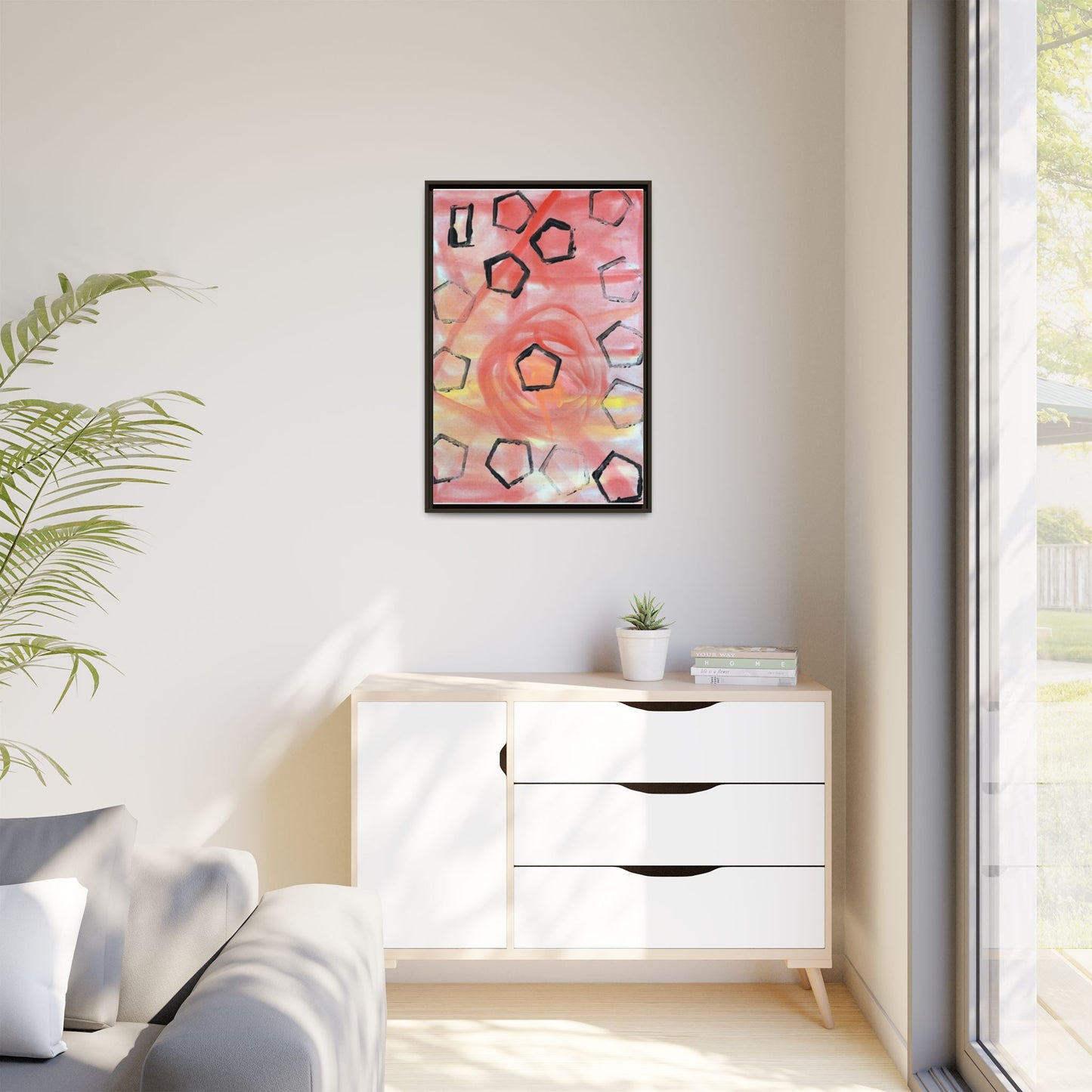 Mark Rothko Color Fields Matte Canvas, Framed Art by Jackson Smith