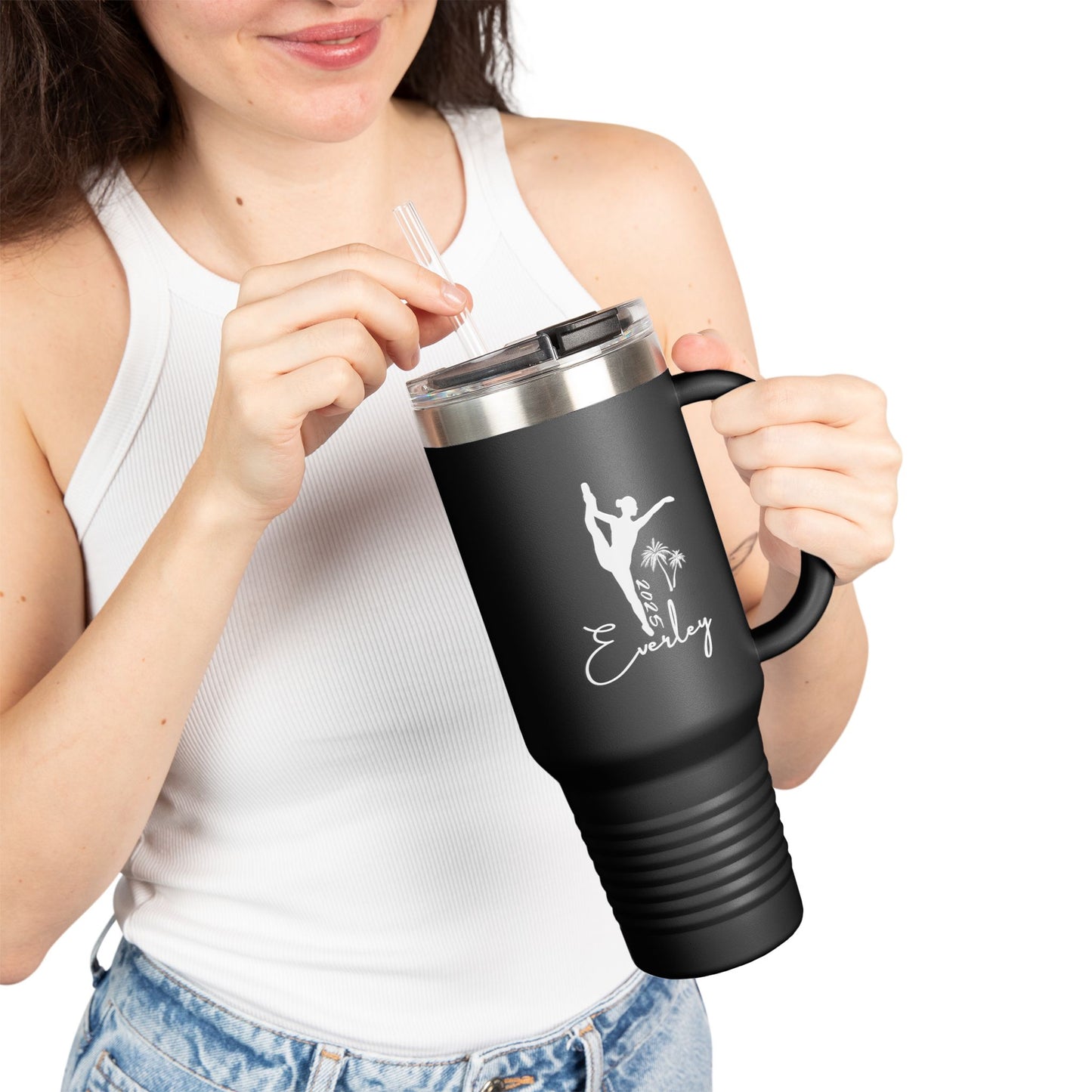 Custom Dance Insulated Travel Mug, 40oz