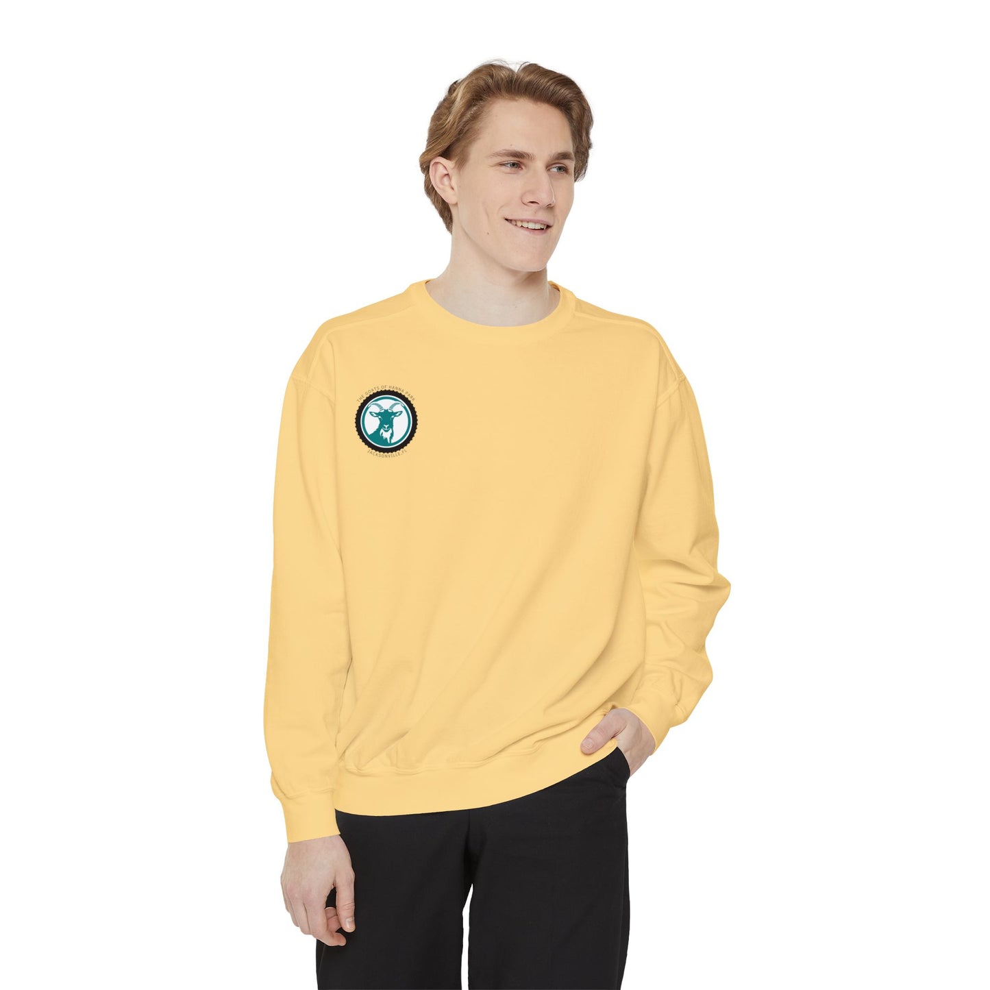 Goats of Hanna Unisex Garment-Dyed Sweatshirt