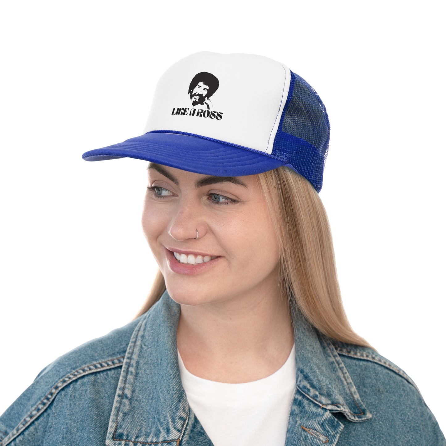 Like a Ross Trucker Cap - Happy Little Trees Ross Hat