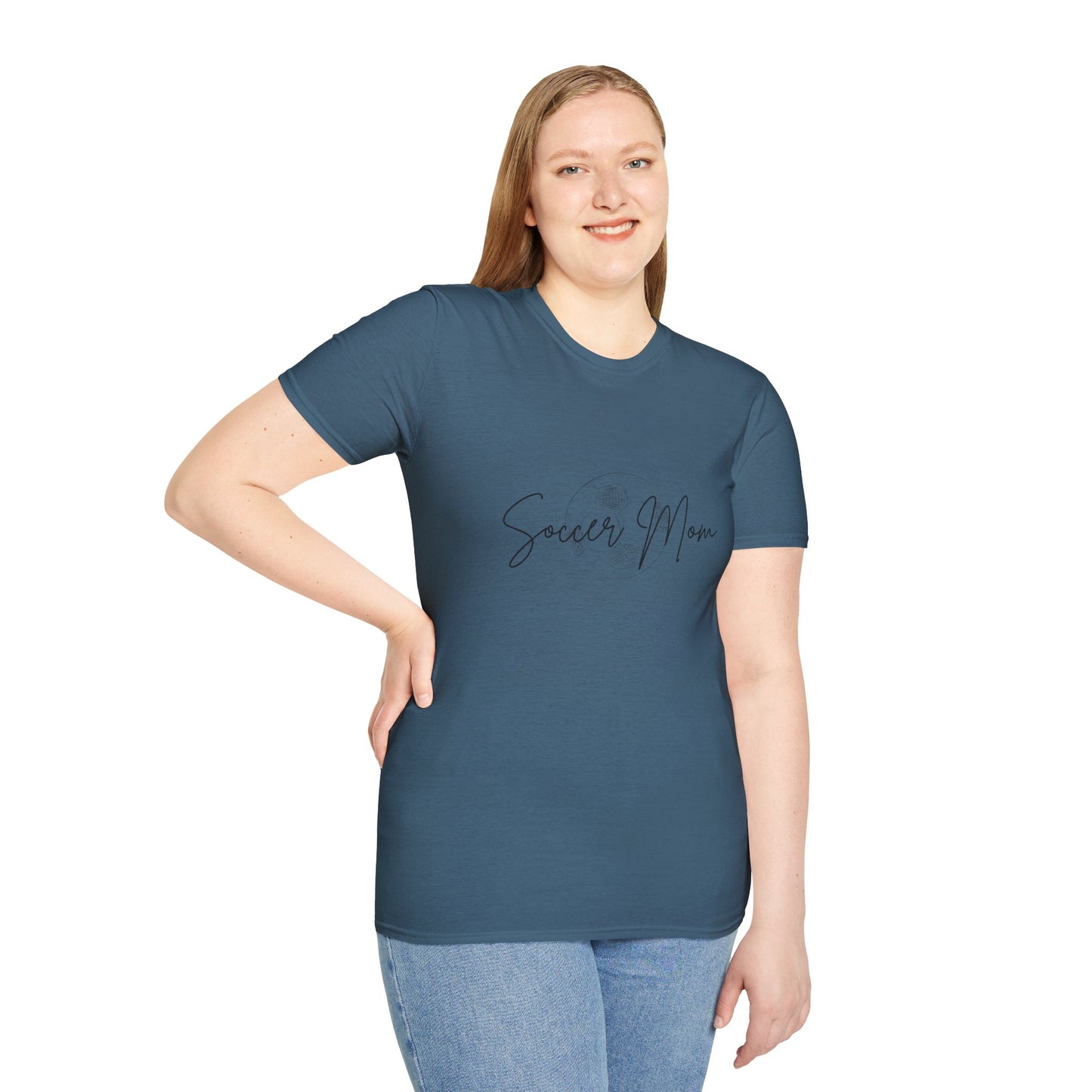 VintageLook Softstyle Soccer Mom T-Shirt