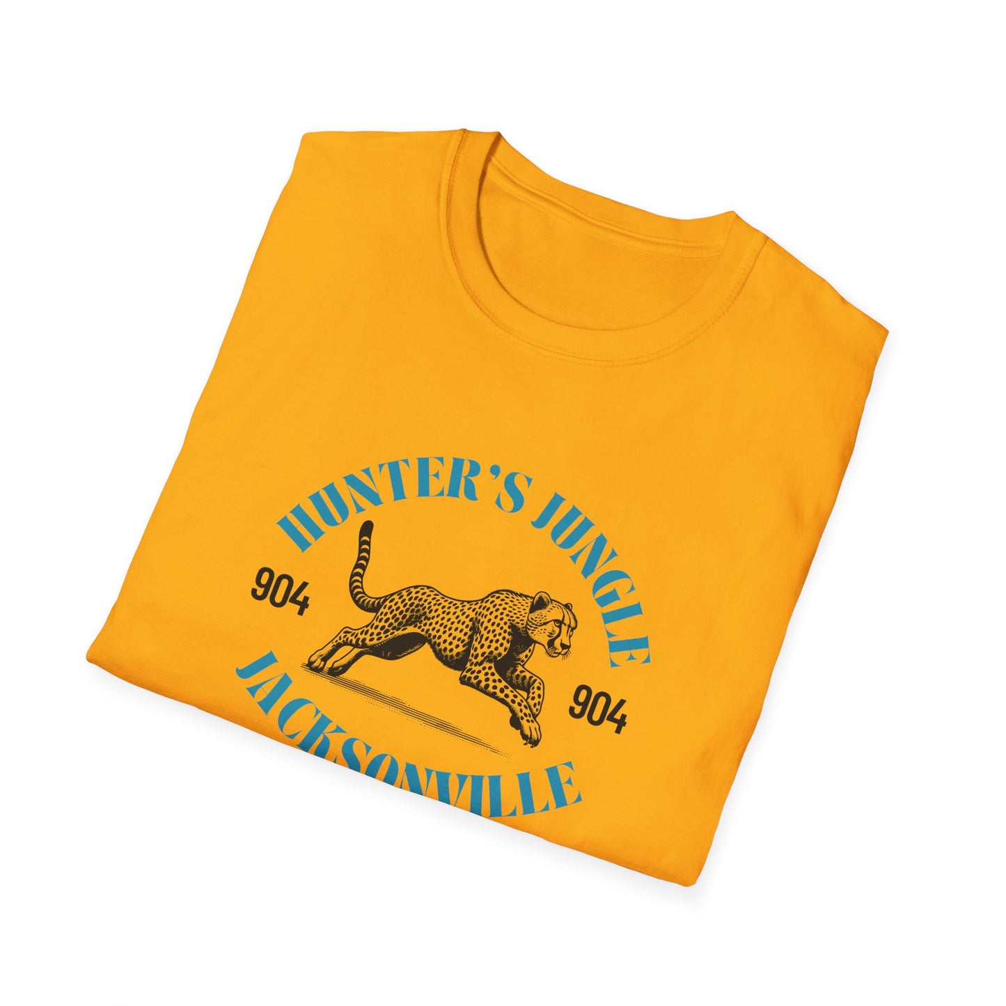 Hunter's Jungle Jacksonville Jags T-Shirt welcoming Travis Hunter NFL Draft Pick