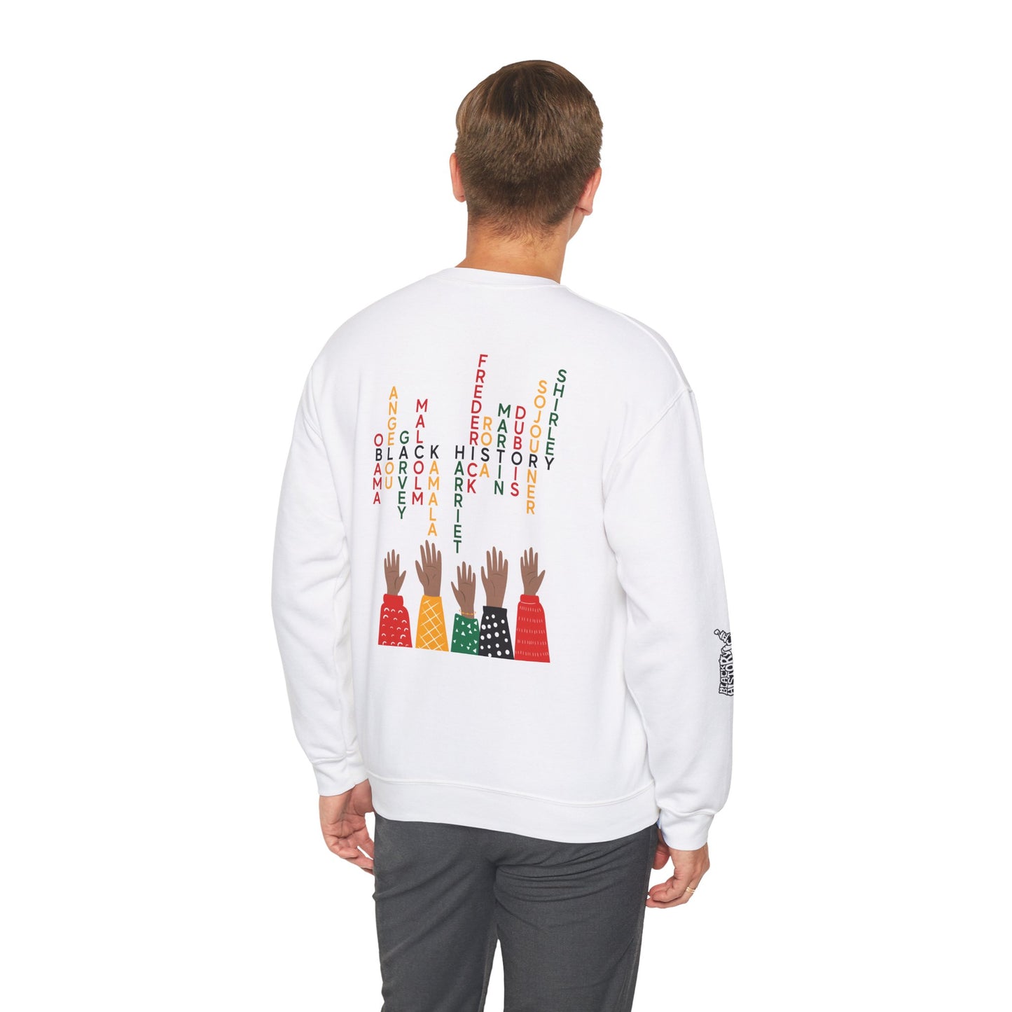 Black History Leaders Sweatshirt Black History Sweatshirt Black Leaders Custom Design Sweatshirt