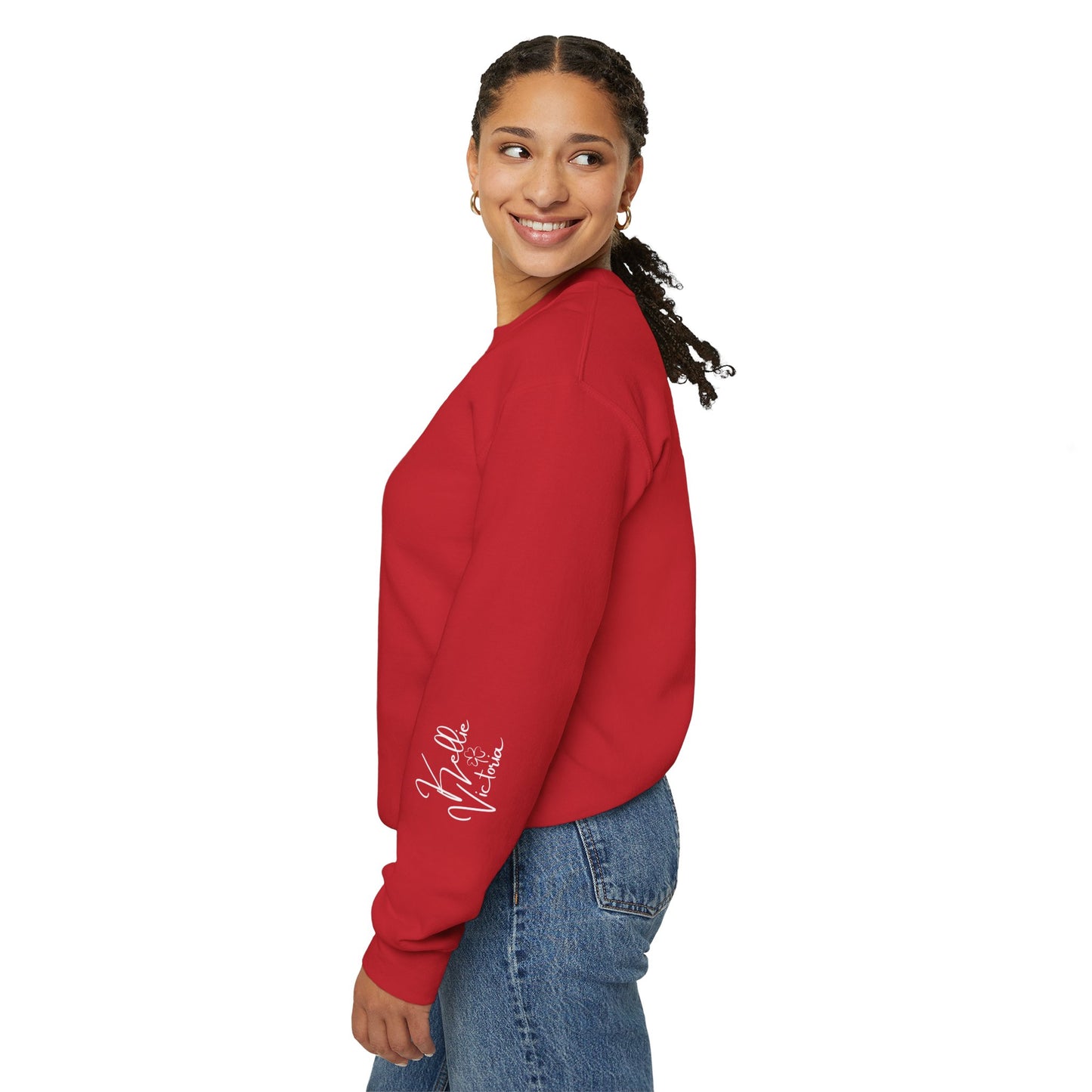 Custom Irish Sisters Sweatshirt Celebrate Sisterhood with a Touch of Irish Charm