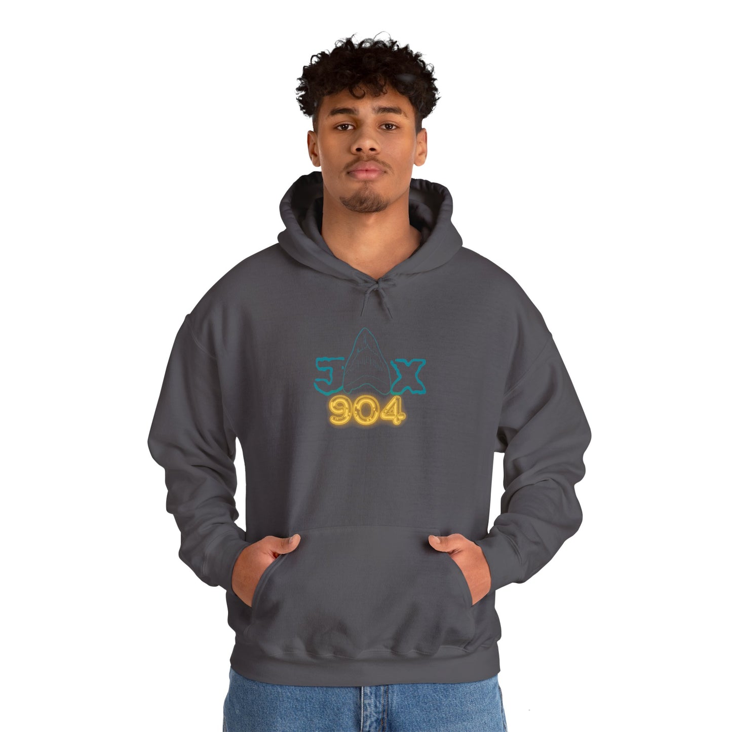 Shark Tooth Hunter 904 Unisex Heavy Blend™ Hooded Sweatshirt
