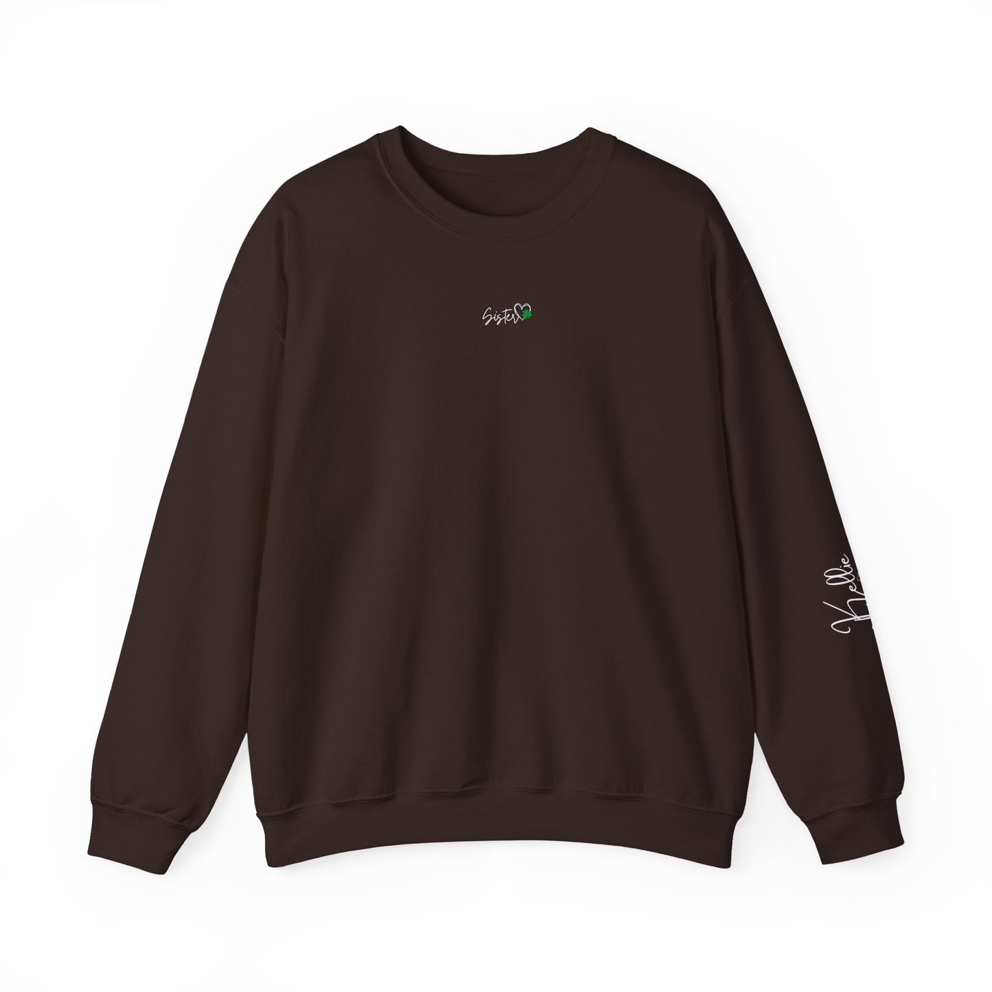 Custom Irish Sisters Sweatshirt Celebrate Sisterhood with a Touch of Irish Charm