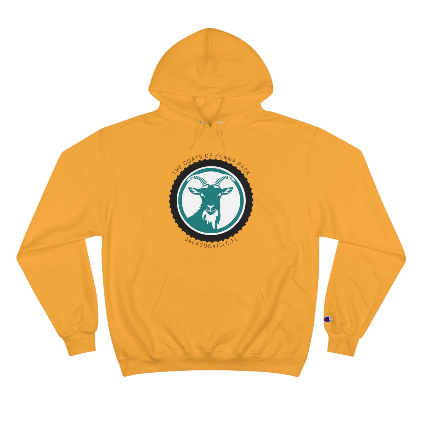 Goats of Hanna Park Champion Hoodie Mountain Bike Goats of Hanna